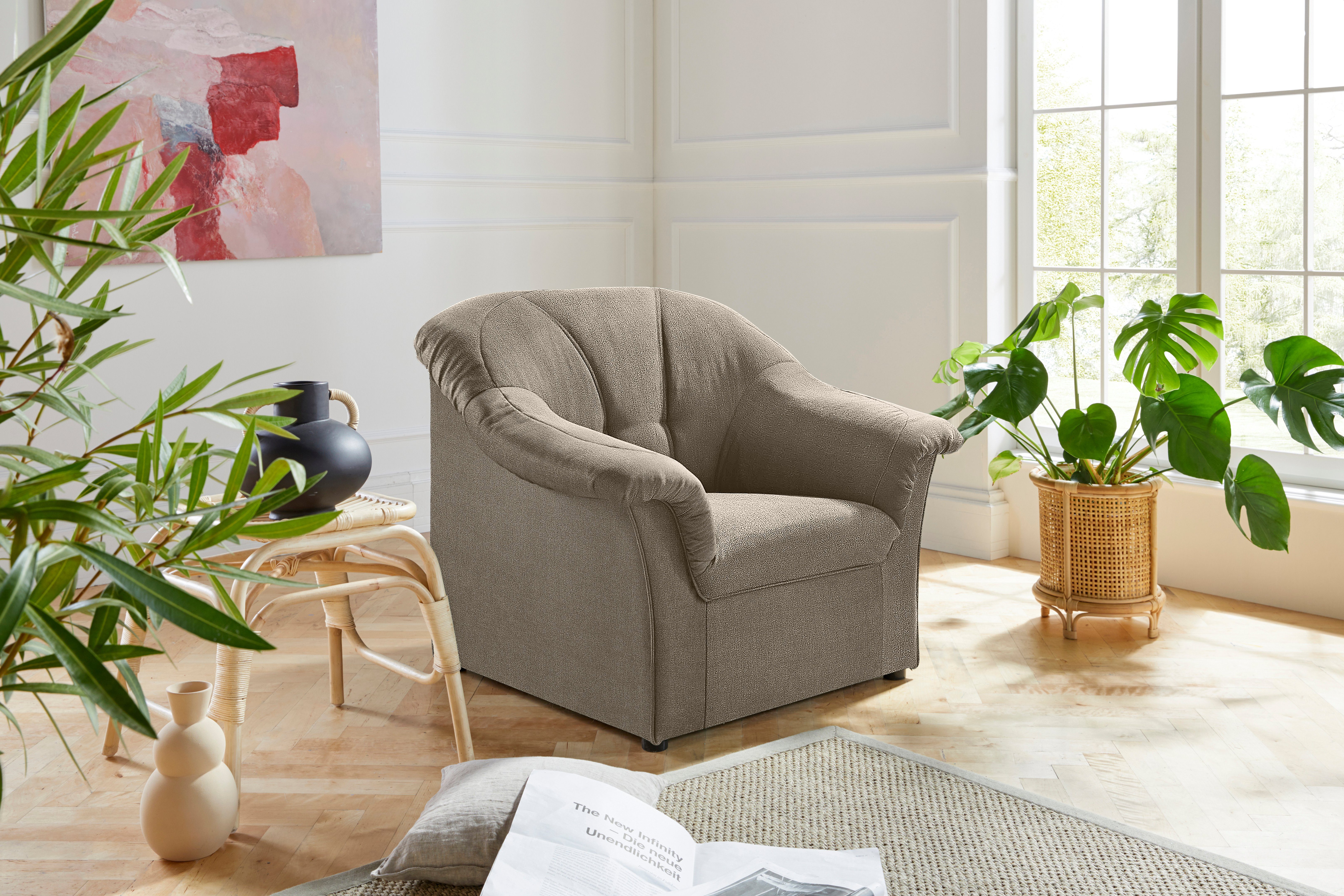 DOMO collection Sessel "Pegnitz zeitlos, elegant und bequem" günstig online kaufen