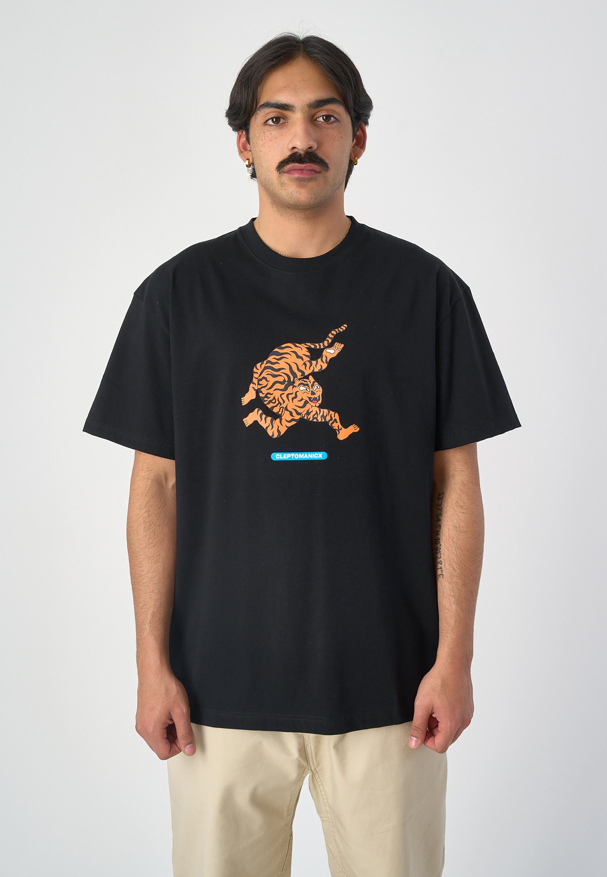 Limbs lockeren Cleptomanicx im Schnitt T-Shirt Tiger