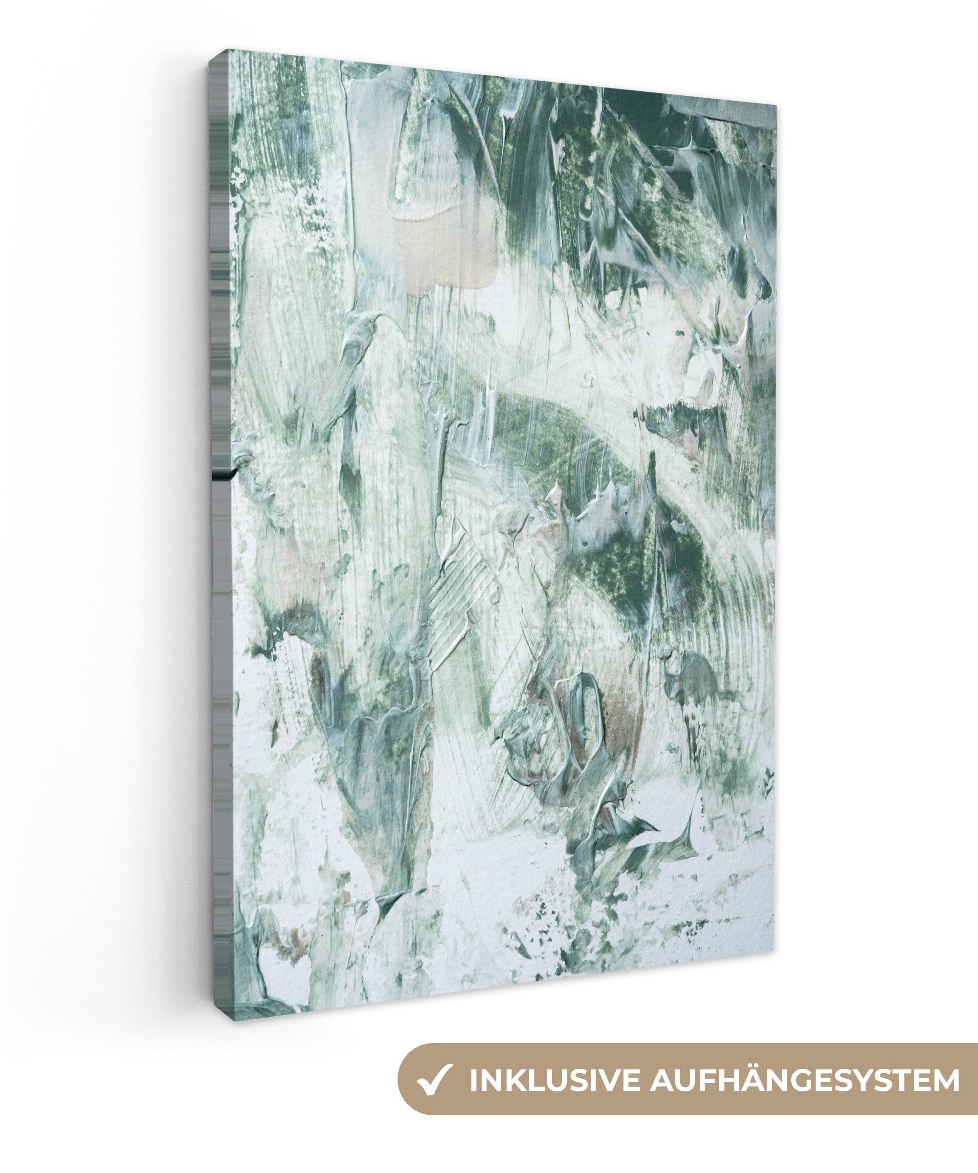 OneMillionCanvasses® Leinwandbild Gartendekoration - Farbe - günstig online kaufen