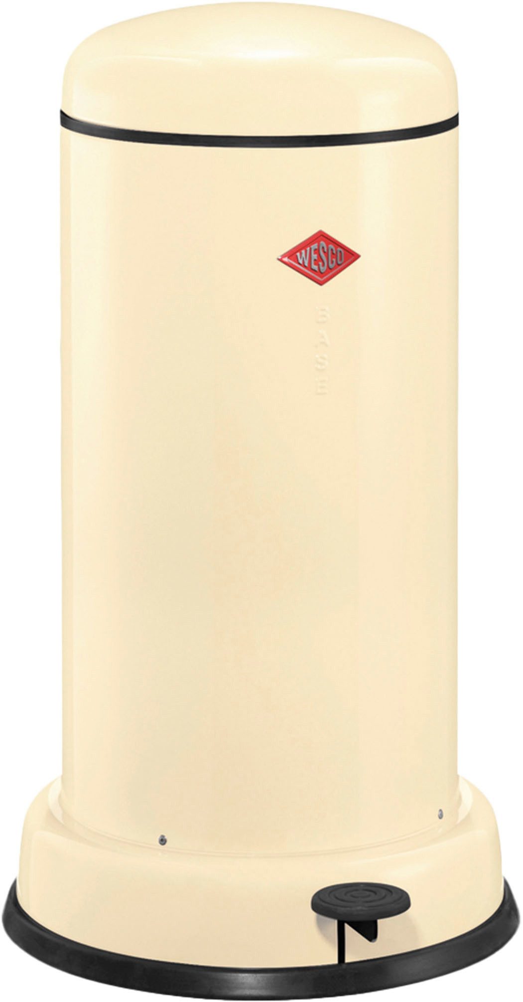 WESCO Мусорные урны Baseboy, Abfallsammler mit Dämpfer + Dämpferhalterung 20 Liter