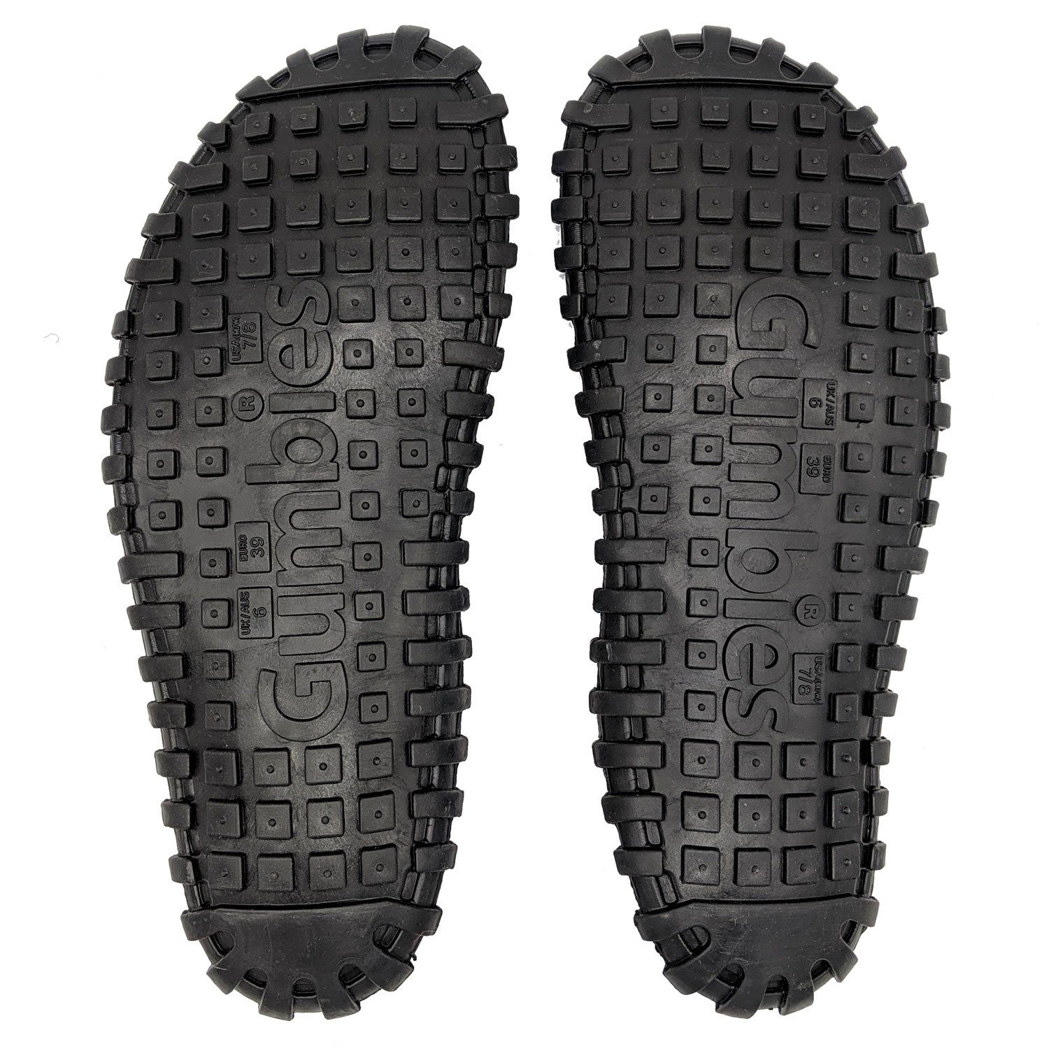 Materialien »in aus recycelten T-Strap-Zehentrenner Designs« farbenfrohen Black Gumbies black/grey Duckbills in