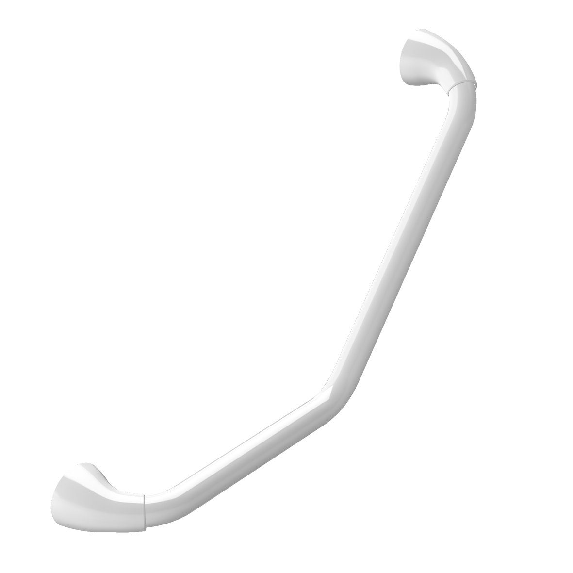 spirella Haltegriff VIVAWELL PROF, belastbar bis 100 kg, Hochwertiger Stahl pulverbeschichtet, Rostfrei, Ergonomisch geformt, Inkl. Montagematerial