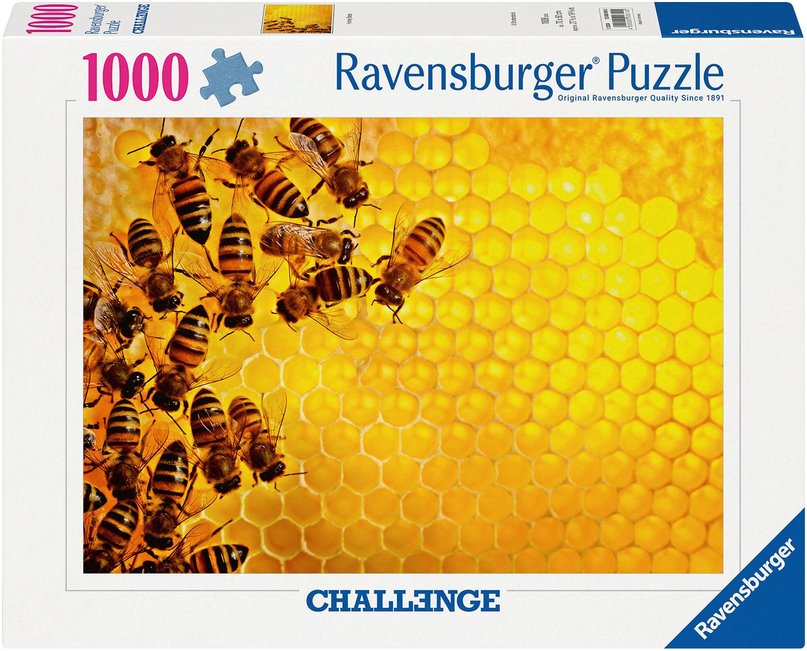 Ravensburger Puzzle Challenge, Bienen, 1000 Puzzleteile, Made in Germany günstig online kaufen