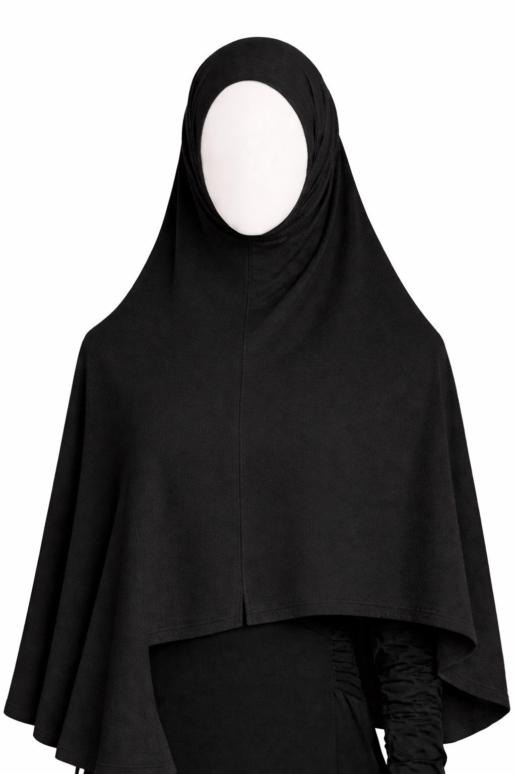 Aymasal Kopftuch Easy Jersey Hijab to-go Kopftuch Schal Tuch Islam Extra lang 180x70, (Einzelstück, 1-St. Einzelartikel), Easy Hijab mit Frontnaht aus Viskose Stretch Komfort