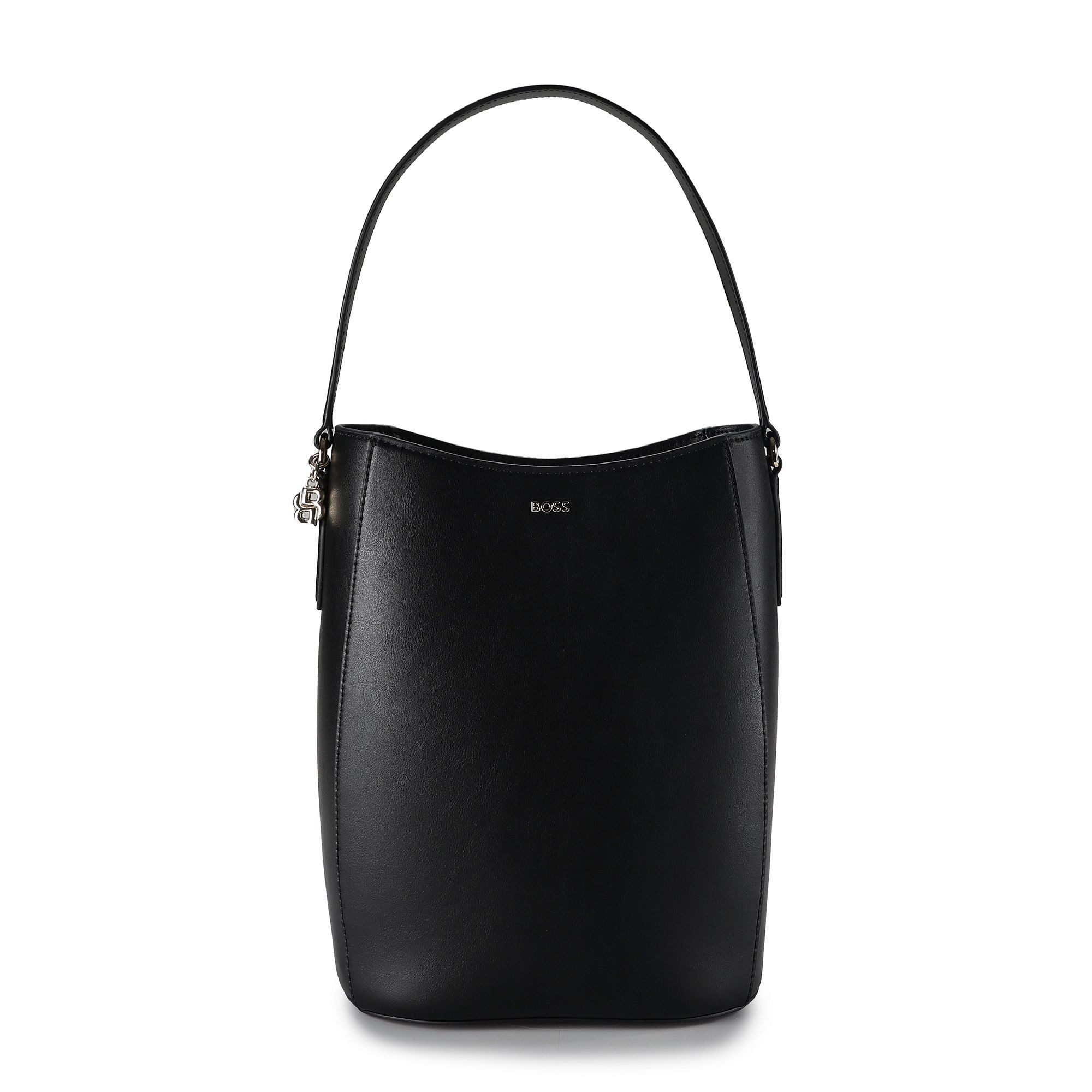 BOSS Schultertasche Numah, Leder