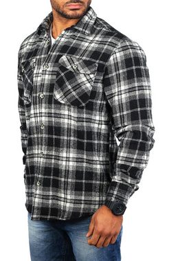 CARISMA Flanellhemd warmes Herren Holzfällerhemd mit dicker weicher Qualität 8615 Regular Langarm Kentkragen Kariert