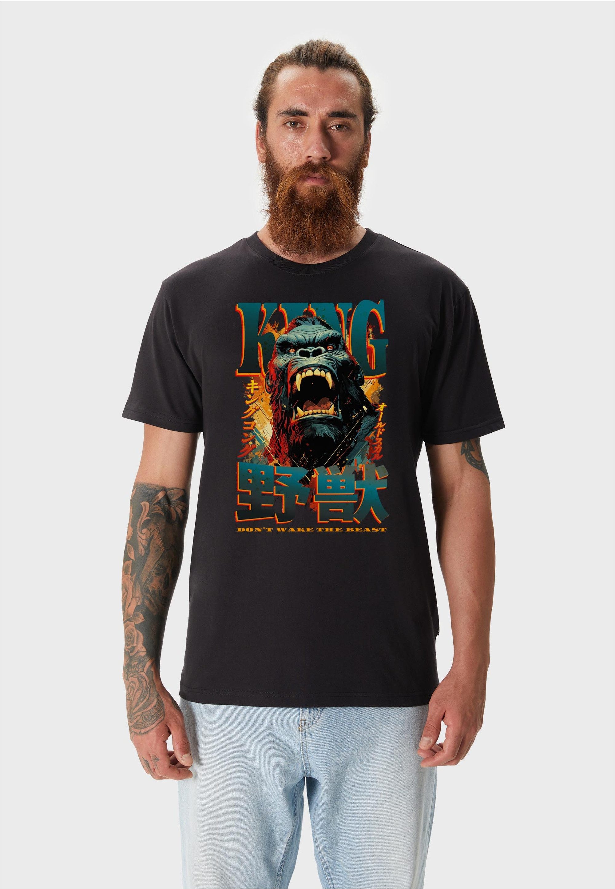 T-Shirt Japanese Ape Comic Graphic