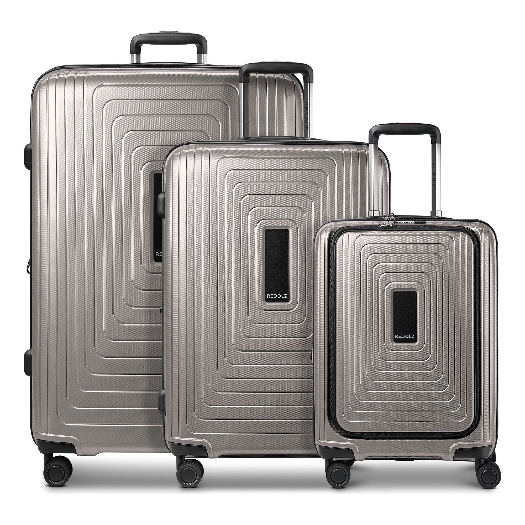 Redolz Trolleyset Essentials 14, 4 Rollen, (3-teilig, 3 tlg), Polypropylen