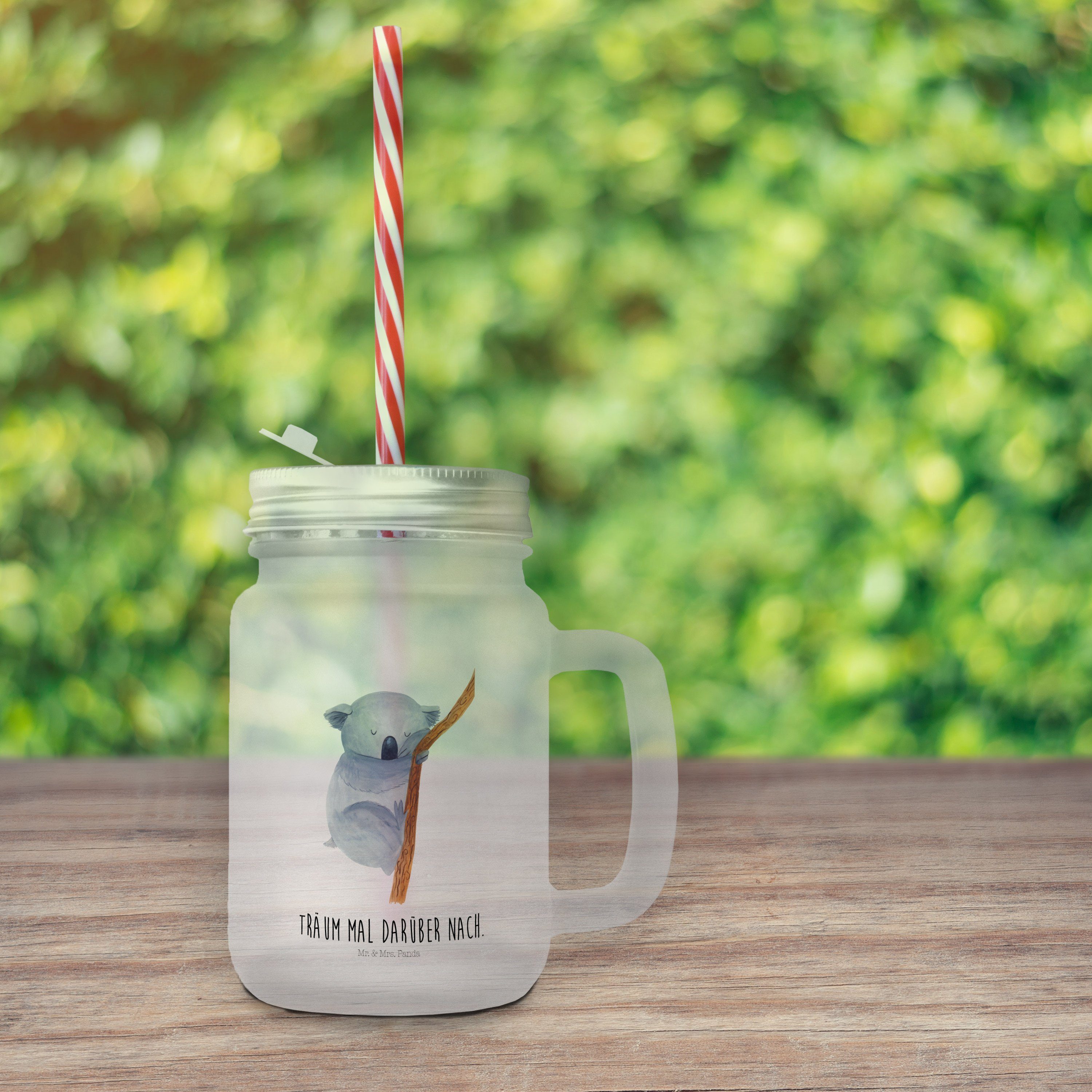 Cocktailglas, Transparent Geschenk, Gute & Koalabär Panda Glas schlafen, Laune, Glas - Mrs. Mr. Premium -