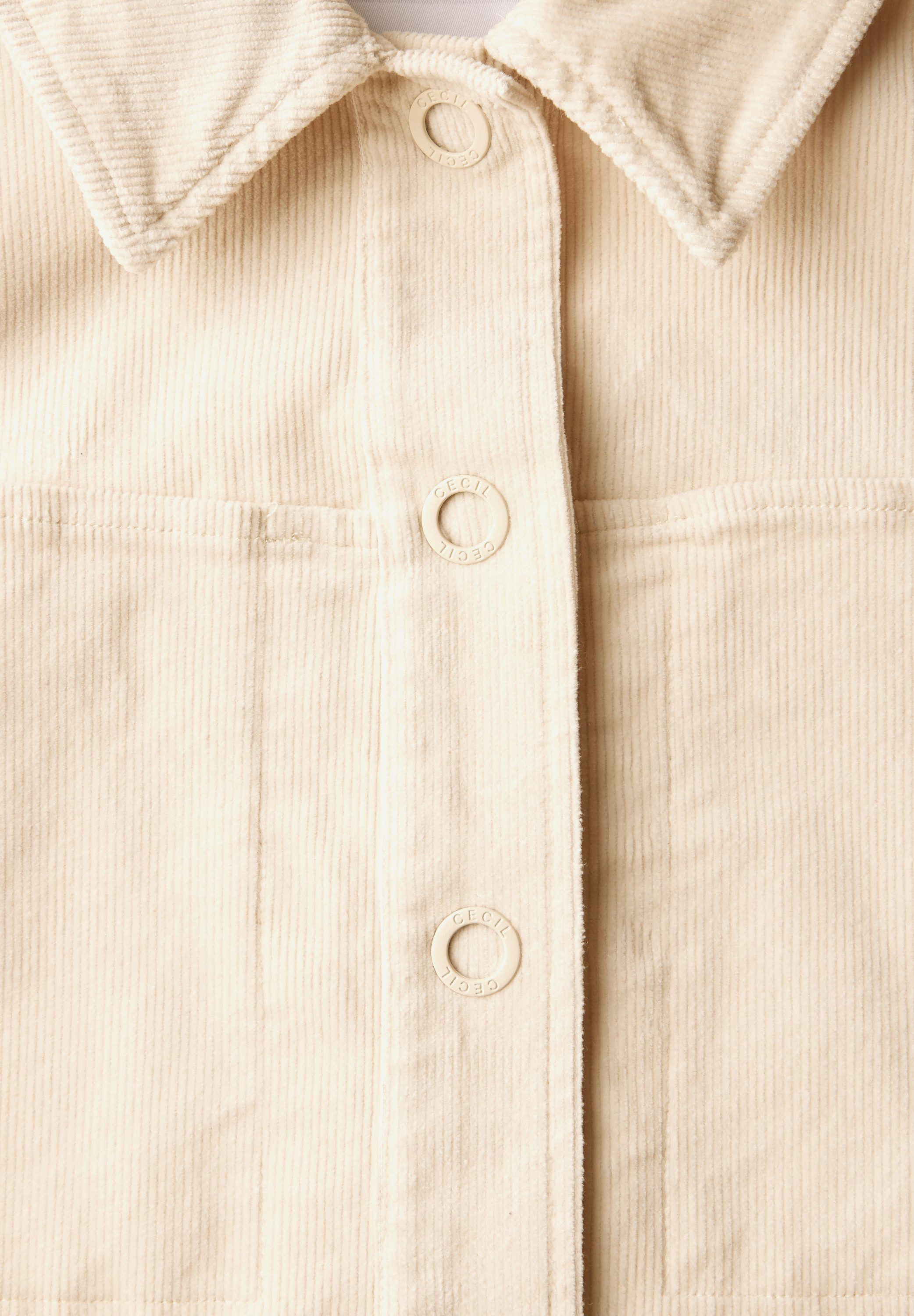 CECIL Cordjacke aus Baumwolle mit Stretchanteil