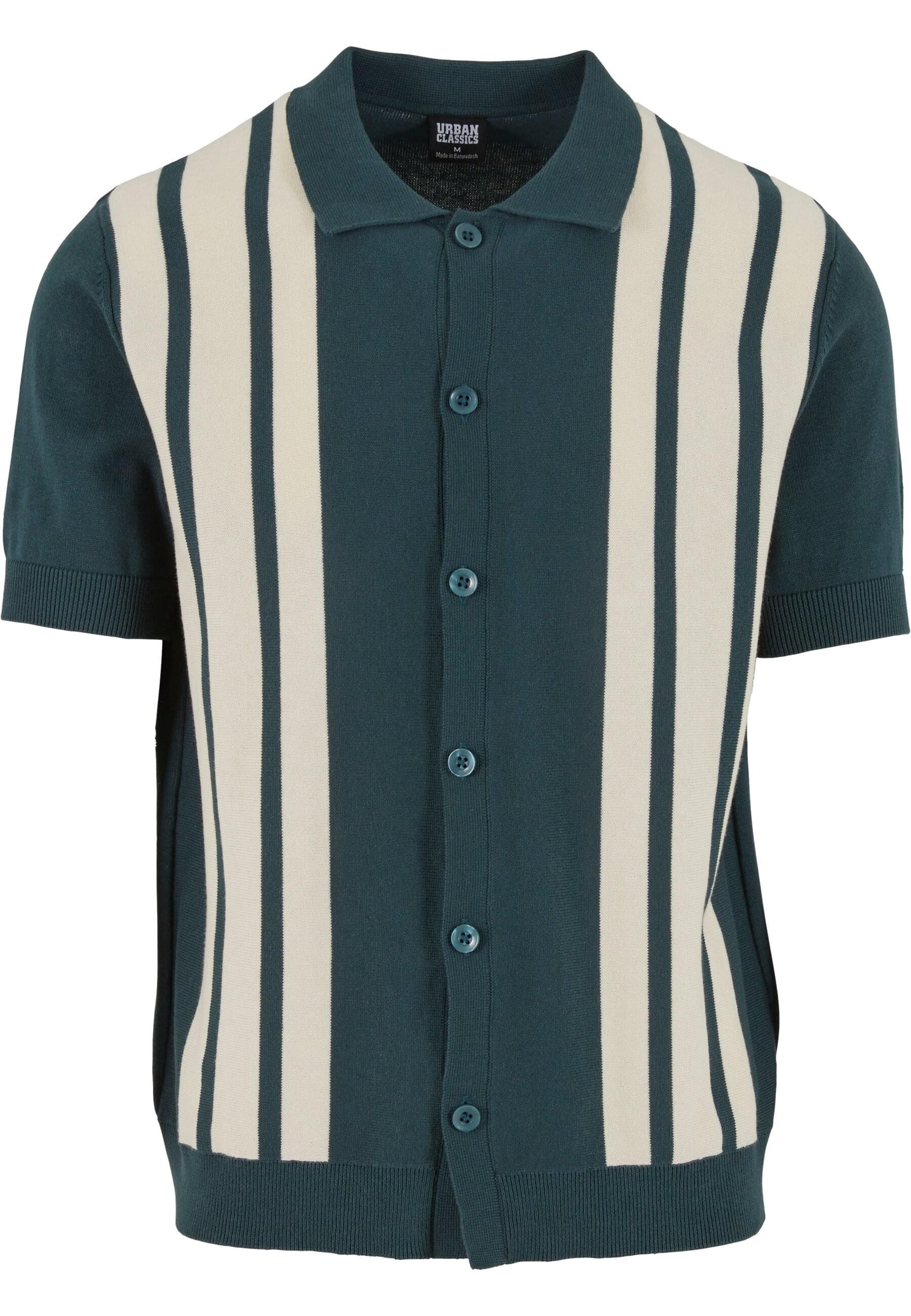 URBAN CLASSICS Langarmhemd Urban Classics Knit Retro Shirt (1-tlg) günstig online kaufen