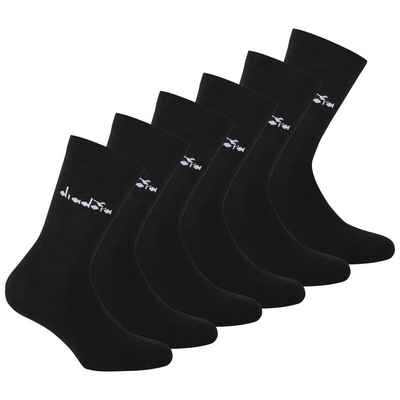 Diadora Sportsocken Unisex Socken, 6er Pack - Sportsocken, Baumwolle