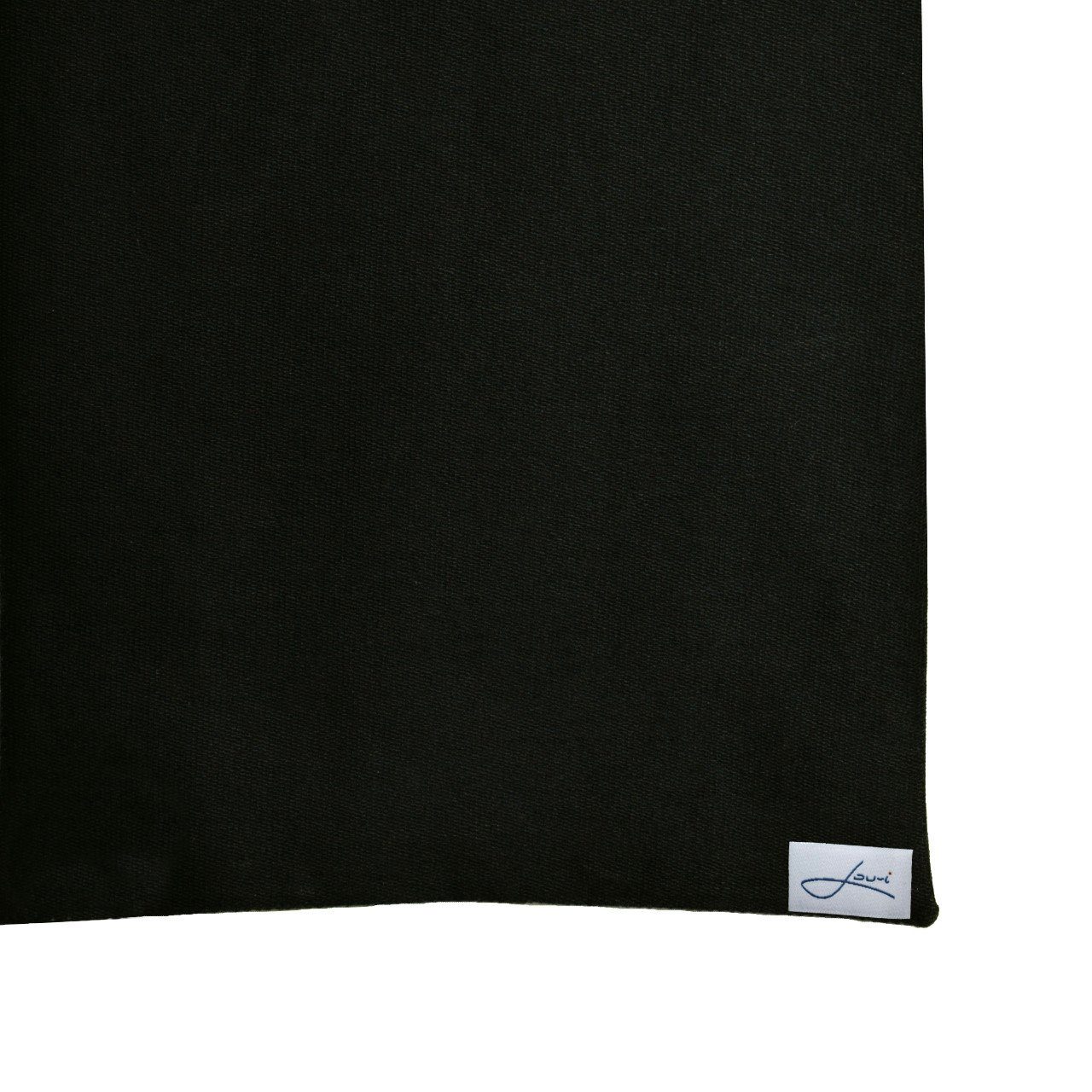 in Schal Germany, unisex Halstuch Lou-i Bio-Baumwolle schwarz in Made Deutschland hergestellt
