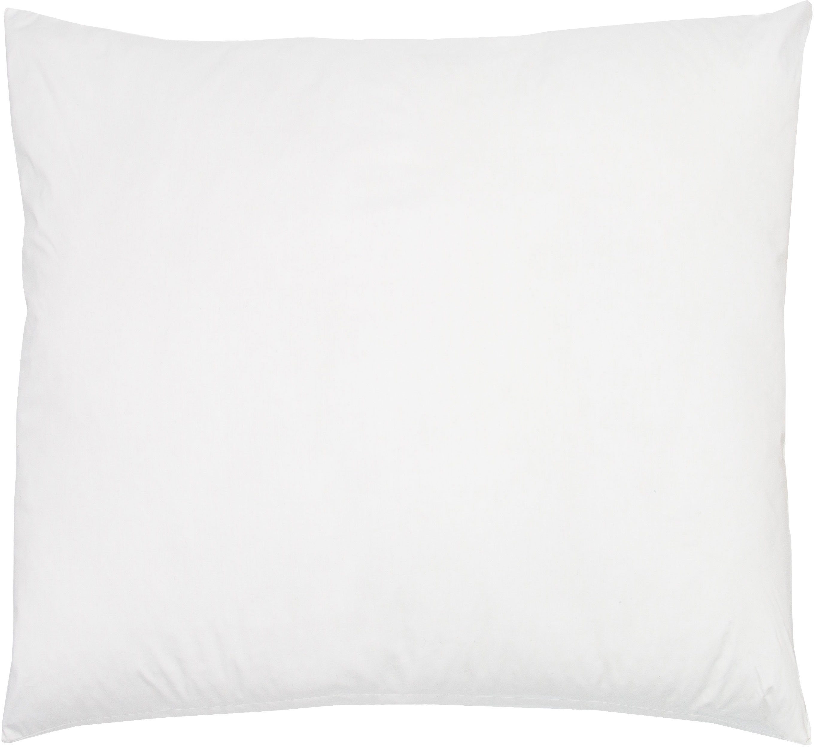 ZOLLNER Kopfkissen, Füllung: 100% Polyester, Seitenschläfer, Rückenschläfer, Bauchschläfer, 40 x 40 cm, 65% Polyester, 35% Baumwolle, vom Hotelwäschespezialisten