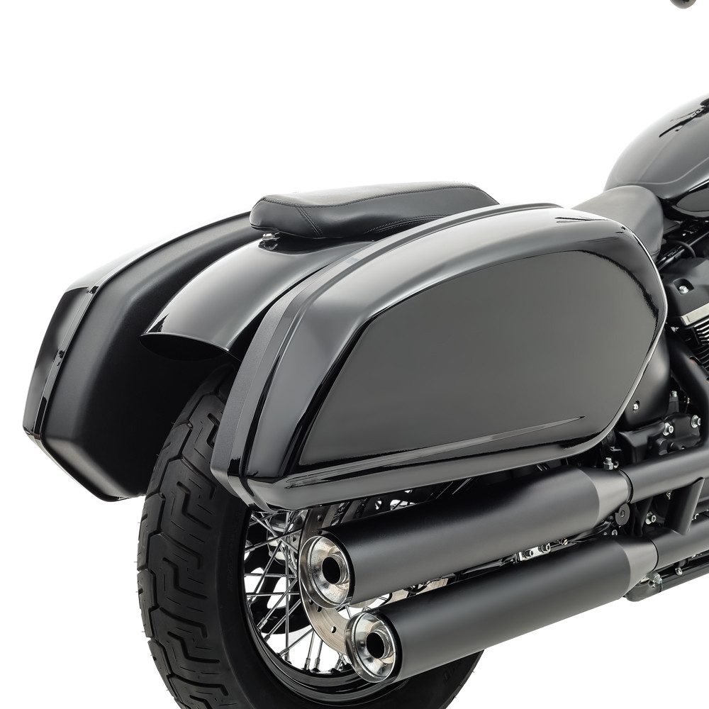 Craftride Koffer Set: Seitenkoffer für Harley Softail Street Bob / 114 / Standard 18-25