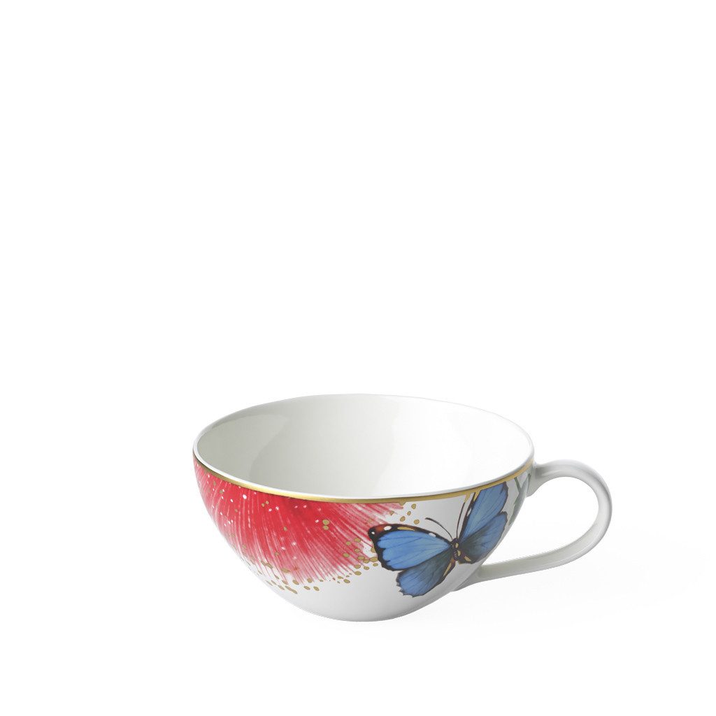 Villeroy & Boch Signature Tasse Amazonia Teeobertasse 13x11x5cm, 1-tlg., Porzellan, Premium Bone Porcelain, spülmaschinenfest, Made in Germany