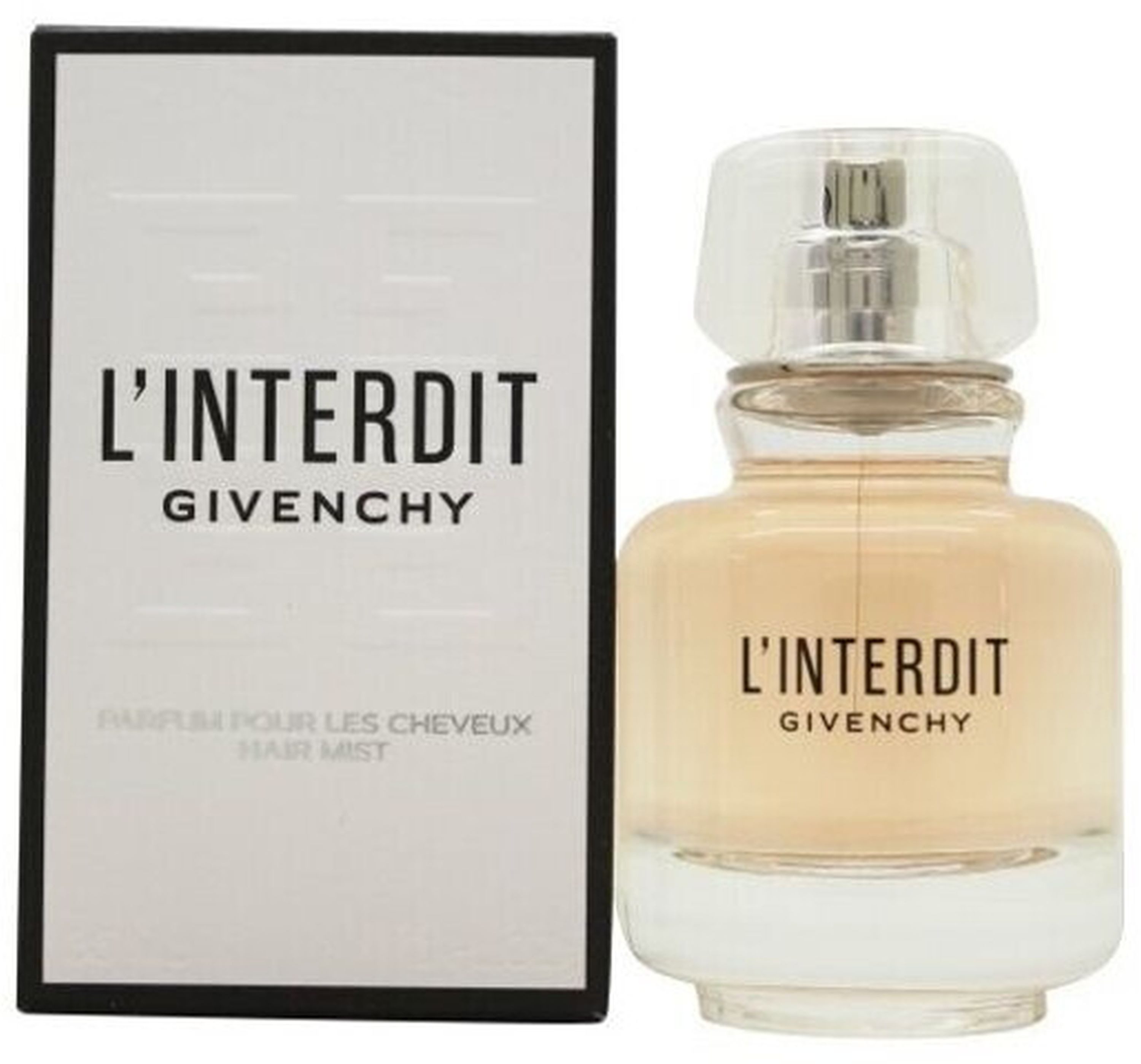 GIVENCHY Eau de Parfum L'Interdit Haare Parfüm Damen Spray, Blumig-orientalischer Duft mit Orangenblüte, Moschus und Patchouli