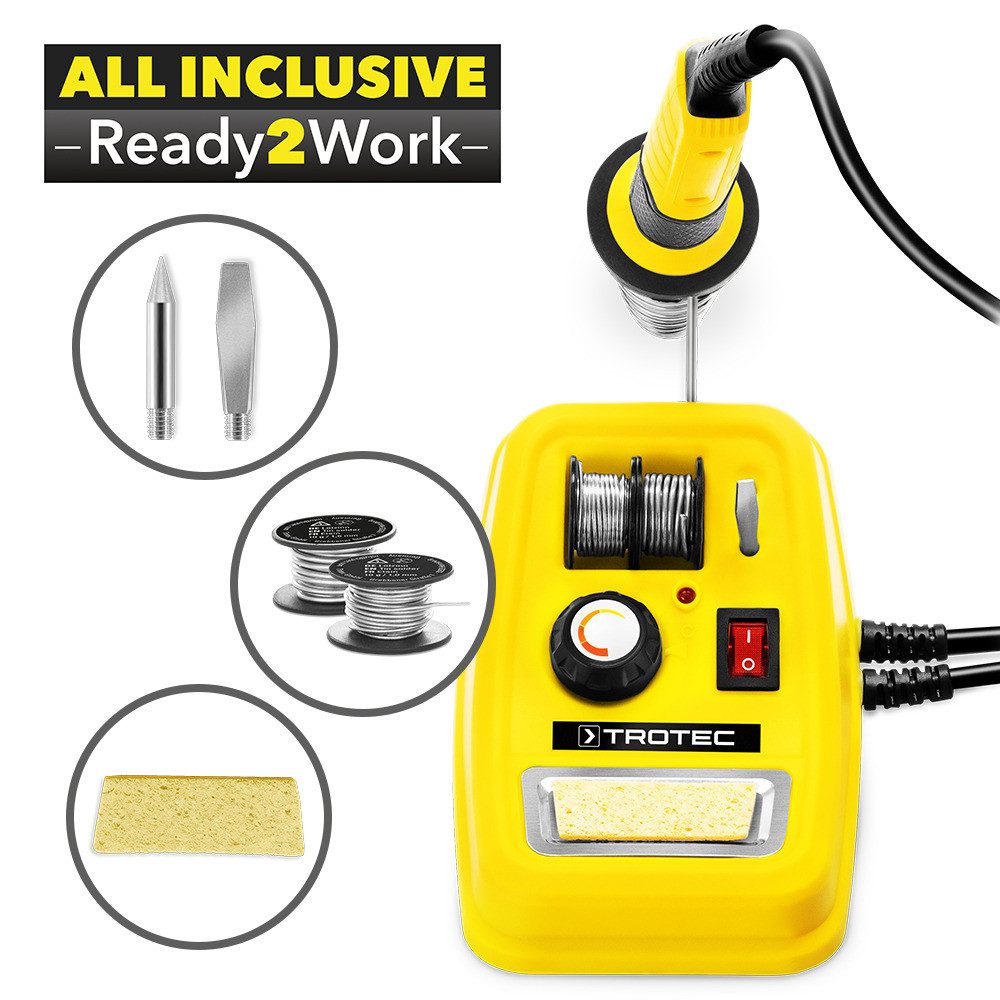 TROTEC Elektroschweißgerät Lötstation PSIS 11-230V Lötkolben Lötgerät Schweißgerät