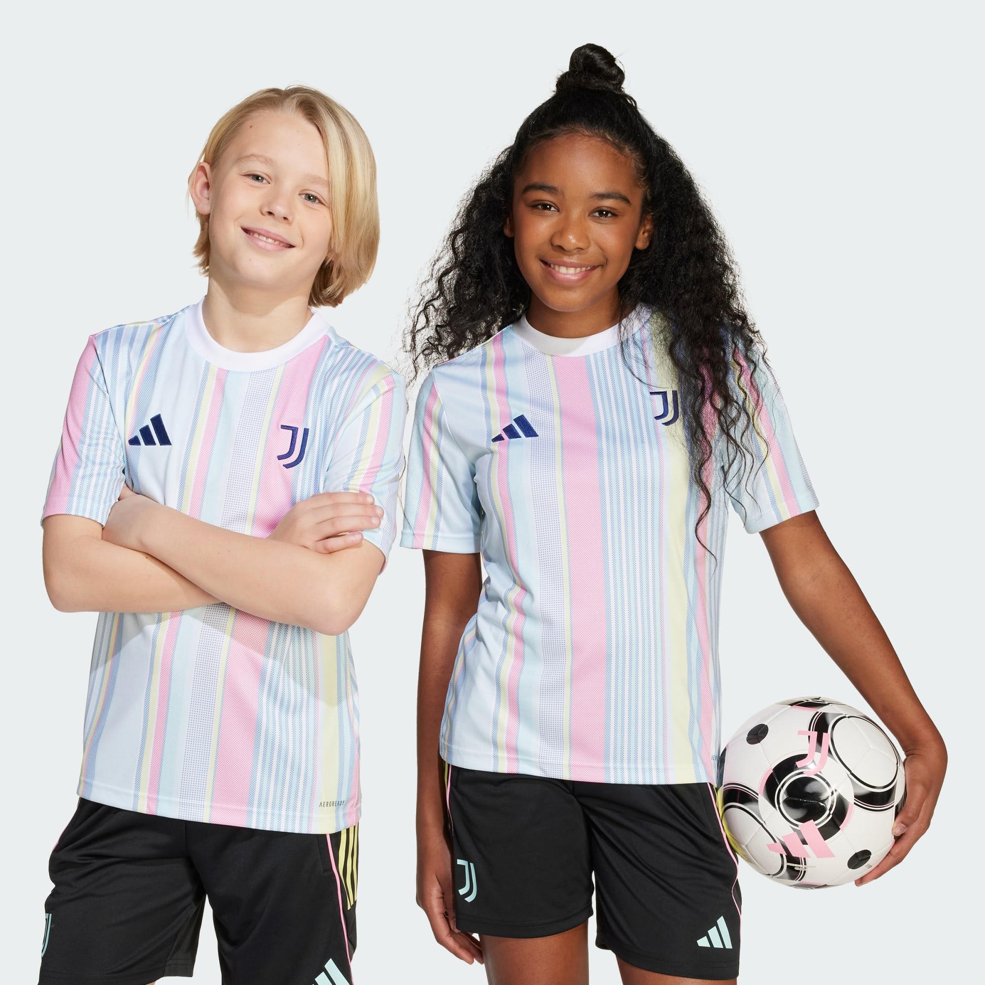 Fußballtrikot JUVENTUS TURIN 25/26 KIDS PRE-MATCH SHIRT