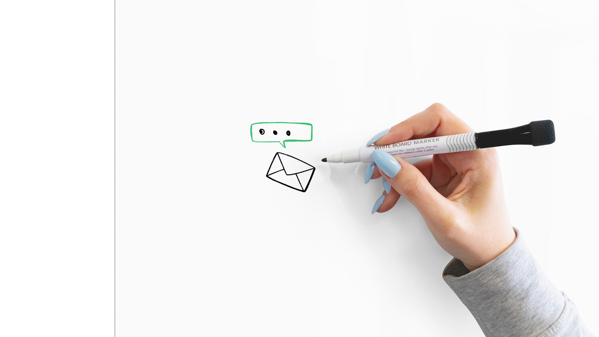 ALLboards Magnettafel Selbstklebende Folie, Magnetauflage, Trocken abwischbar