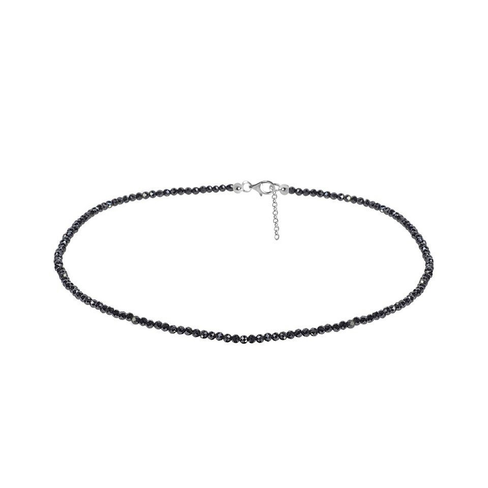 Cavill Silberkette Schwarzer Hämatit Sterling Silber günstig online kaufen