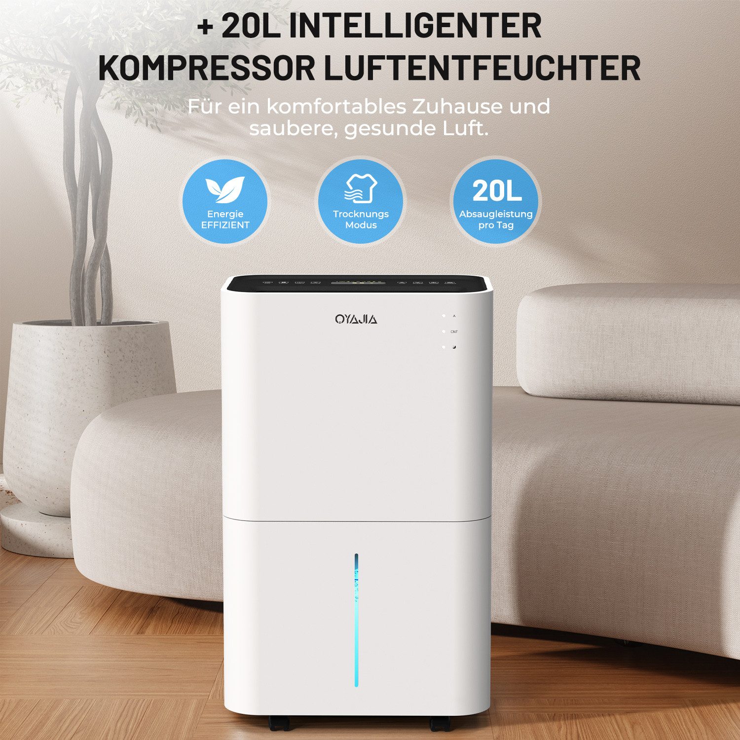 oyajia Luftentfeuchter Luftentfeuchter elektrisch mit App günstig online kaufen