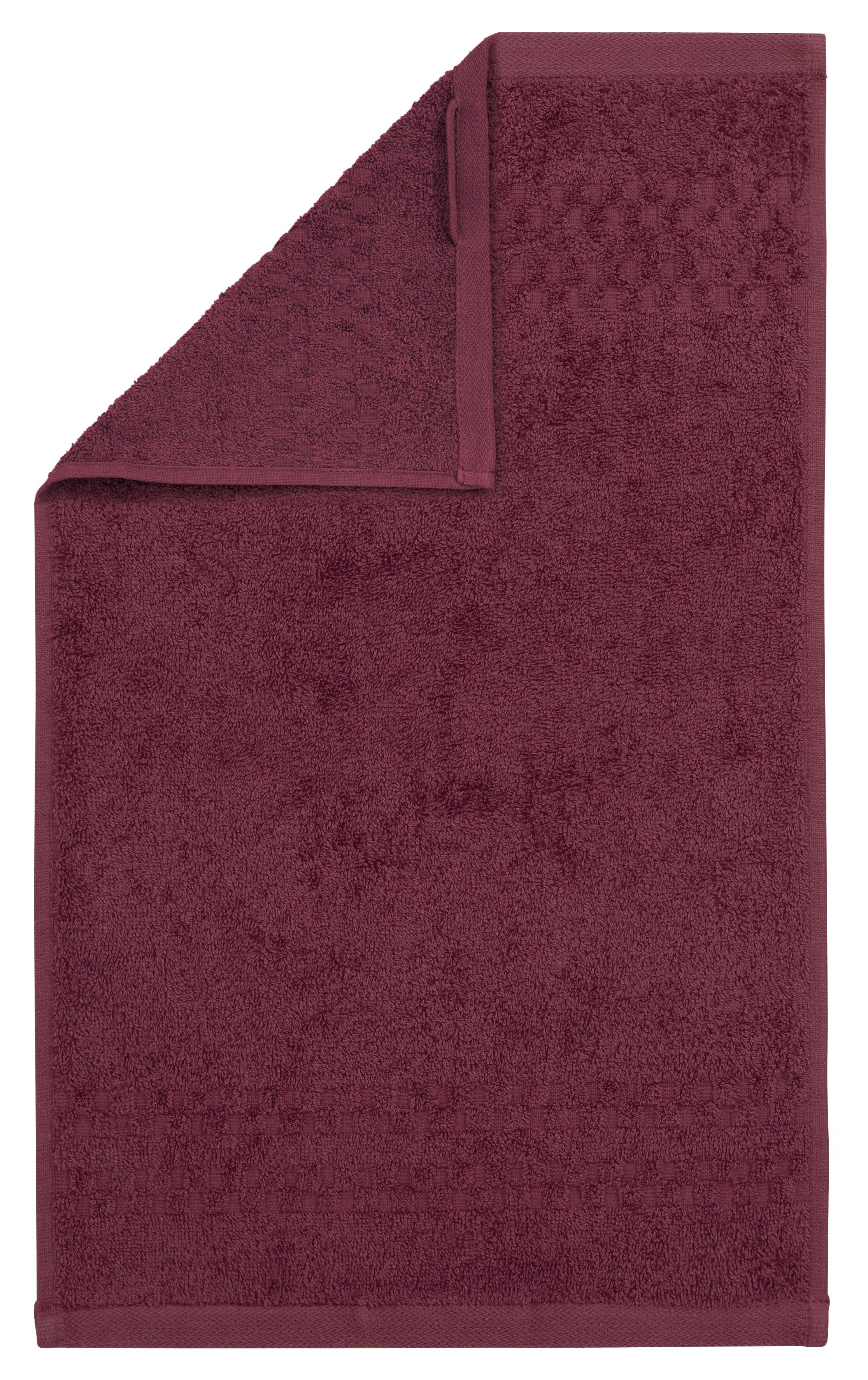 OTTO home Gästehandtücher Regona, Gästehandtücher 30x50cm, flauschig und weich, 500 gr/m², Frottier (Set, 6-St), Premium Handtücher mit Bordüre, Set, 100% Baumwolle, 5 Jahre Garantie