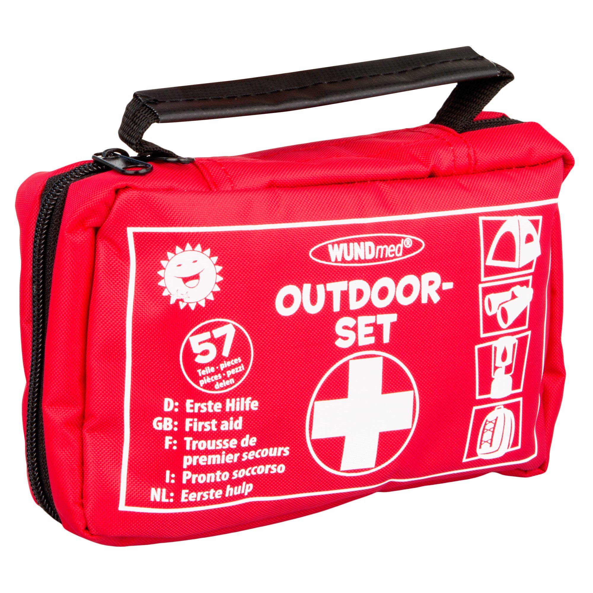 Erste-Hilfe-Set WUNDmed® Outdoor-Set Erste Hilfe 57-teilig