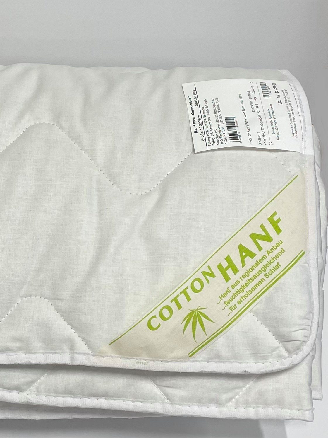 Betten Traumland Sommerbettdecke Neuheit Summerlove Hanf-Plus günstig online kaufen