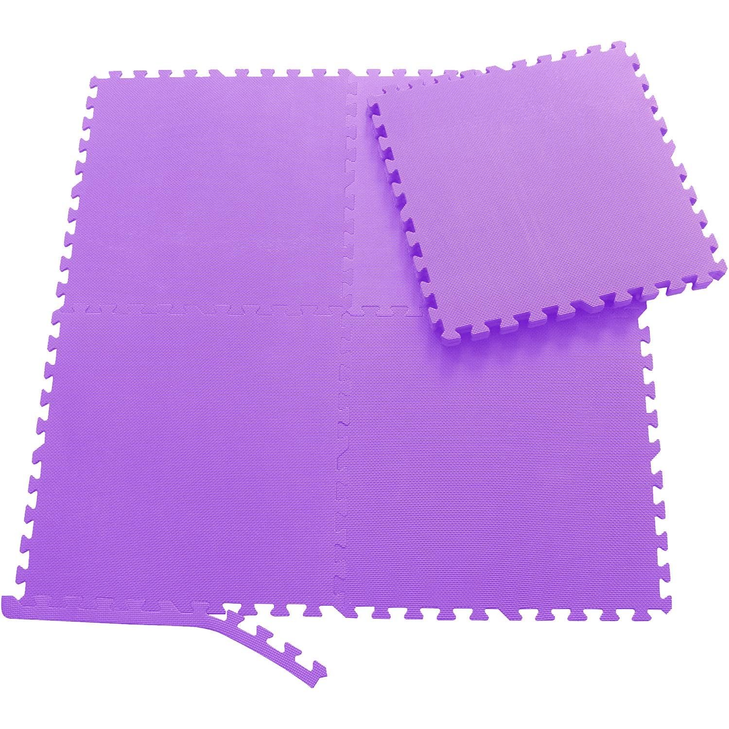 Bodenmatte 4 Schutzmatten + 8 Randstücke, 1,44qm