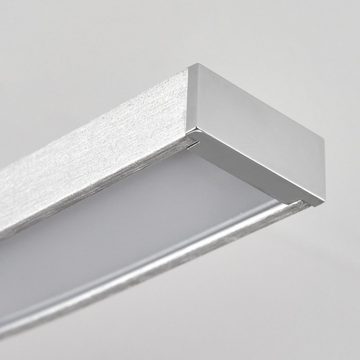 hofstein Deckenleuchte »Calambrone« moderne Deckenlampe aus Metall in Nickel-matt/Weiß, 3000 Kelvin, m. verstellbaren Leuchtenarmen, 2100 Lumen, 19, (LED 6)