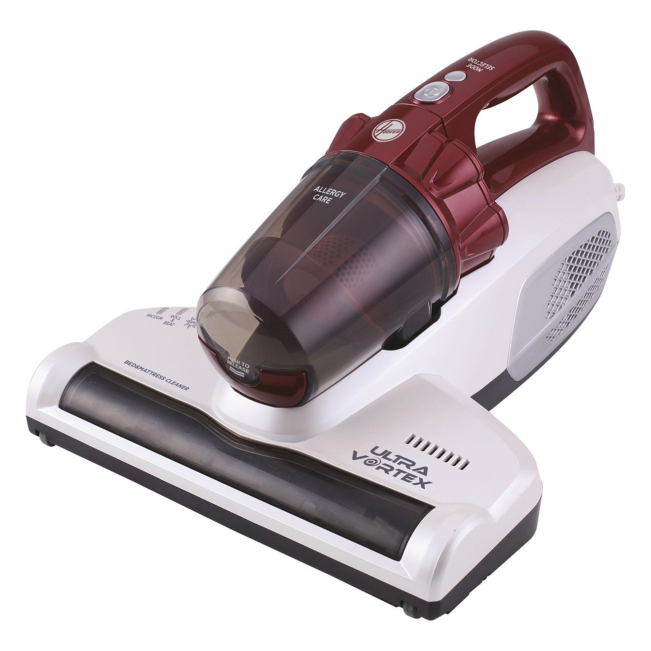 Hoover Handstaubsauger MBC500UV, 500 W, ohne Beutel, Vakuum-Funktion, Roll&Beat, Einfache Behälterentleerung