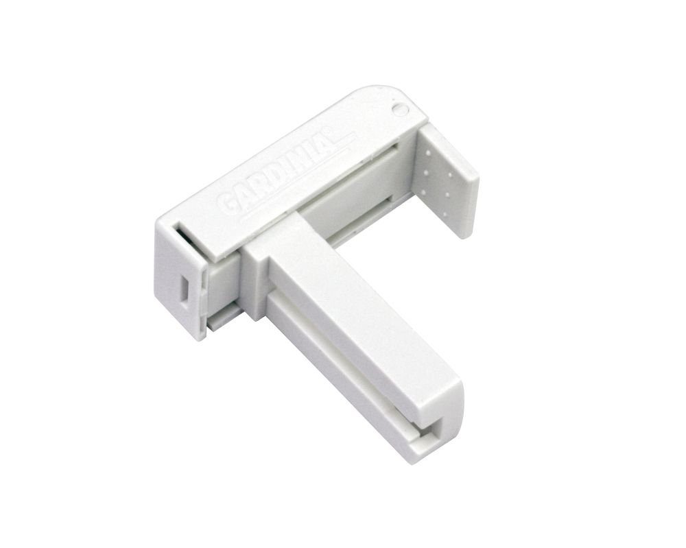 GARDINIA Klemmträger Gardinia Universal-Klemmträger weiß, Kunststoff, 2 – Bild 2 von 2