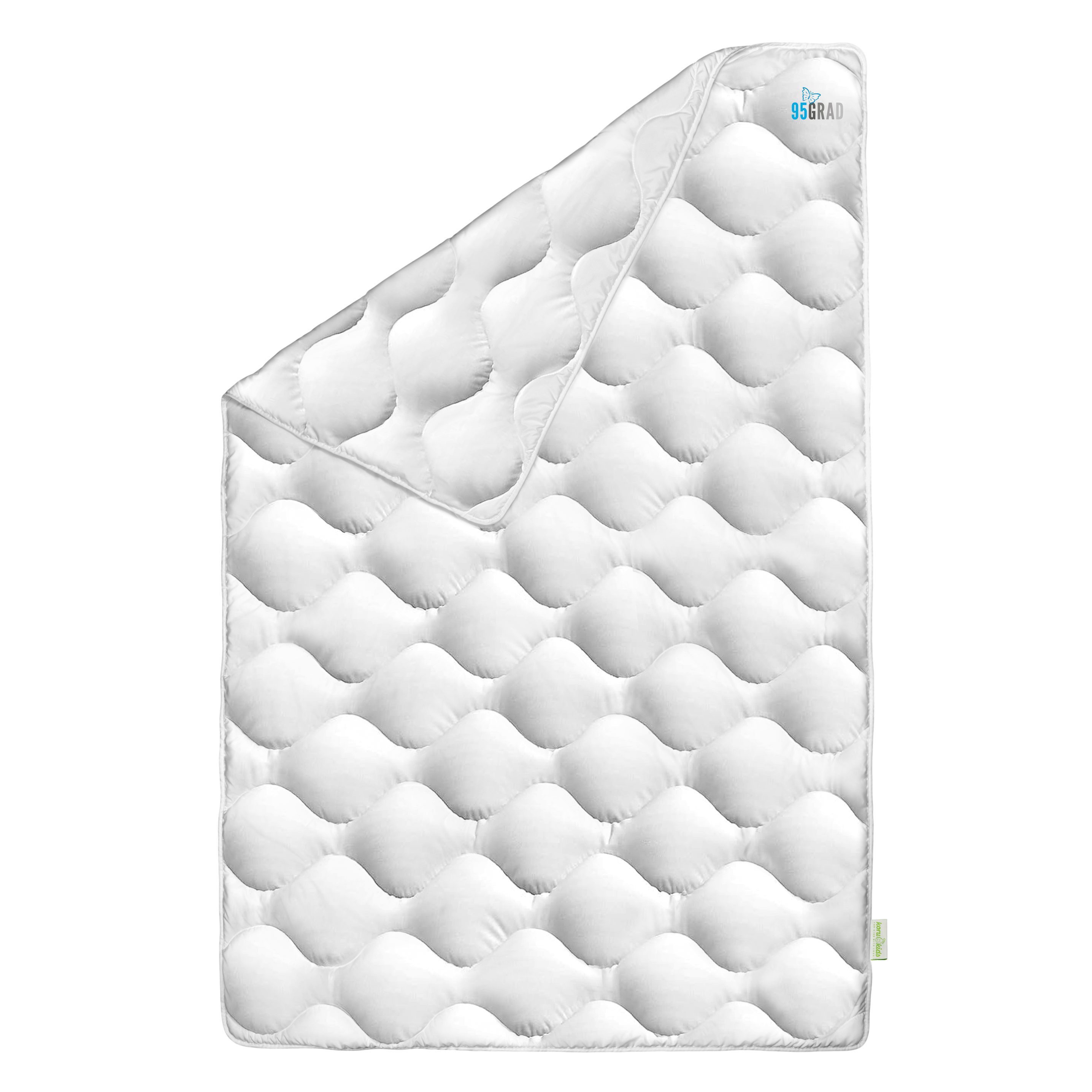 Koru Kids Kinderbettdecke Bettdecke 135x200 cm - bei 95 Grad waschbar, hergestellt in der EU