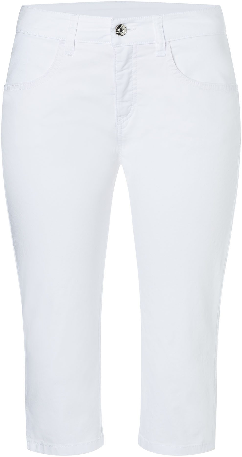 MAC Caprihose Capri-Summer-Clean Sommerhose Kniebedeckend mit kleinem Schli günstig online kaufen