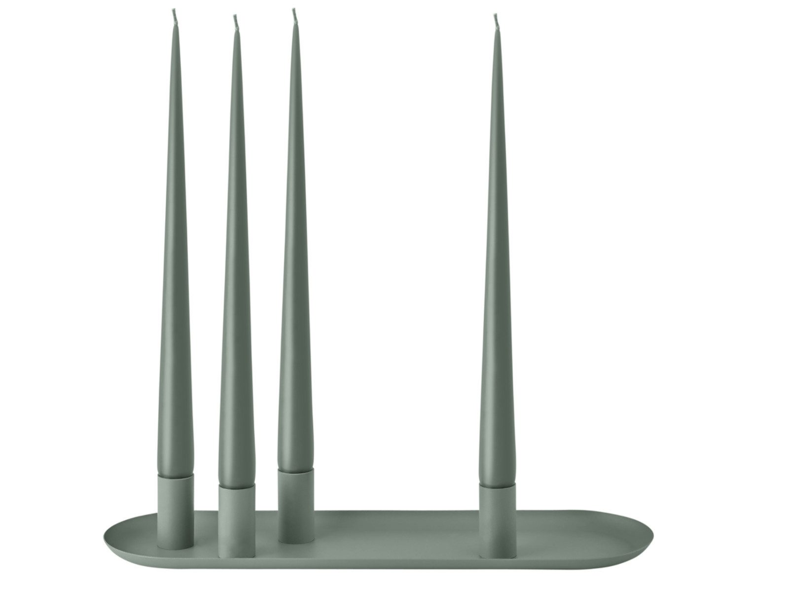 blomus Kerzenhalter LOHA Kerzenhalter oval agave green 37cm