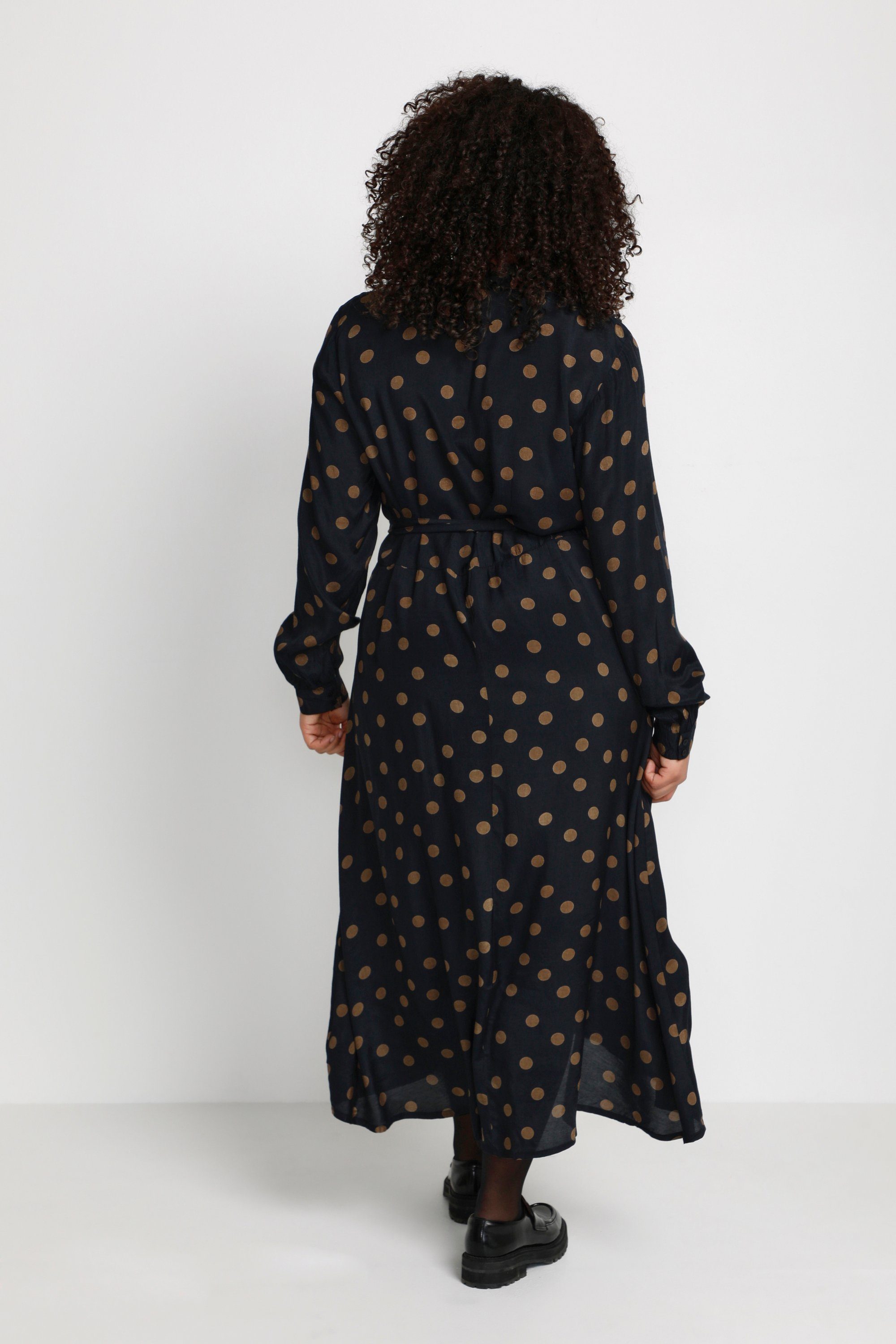 KAFFE Curve Blusenkleid Kleid KColivia Große Größen