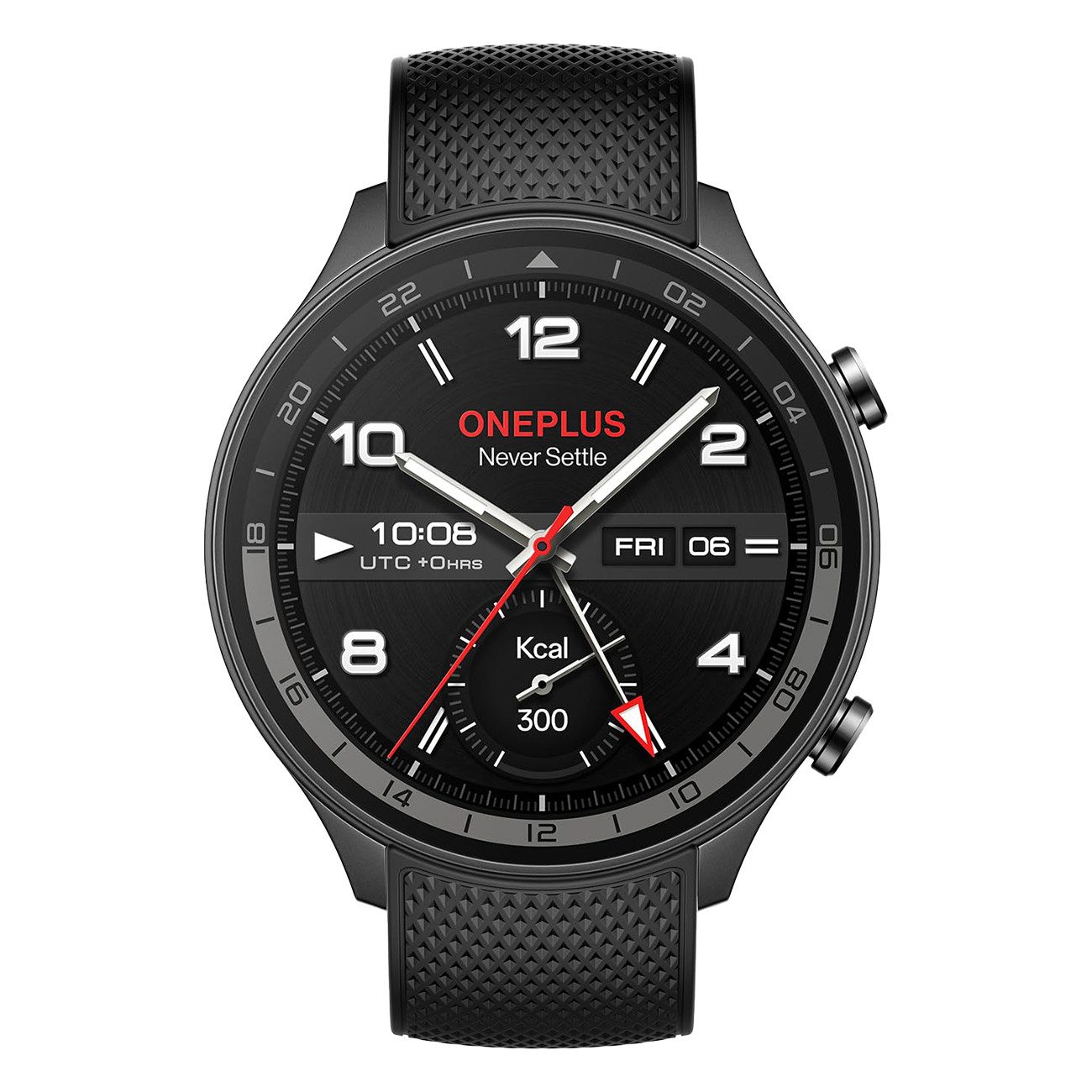 OnePlus Watch 2R Smartwatch, AMOLED Bildschirm, Herzfrequenzsensor, Über 100 Sportmodi