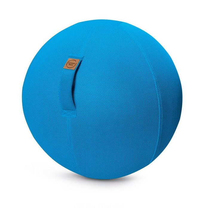 Magma Heimtex Sitzball Sitzball Mesh von Magma - Sitting Ball - Größe 65 cm Ø - in verschiedenen Farben Sitzmöbel Wohnaccessoire mit Griff