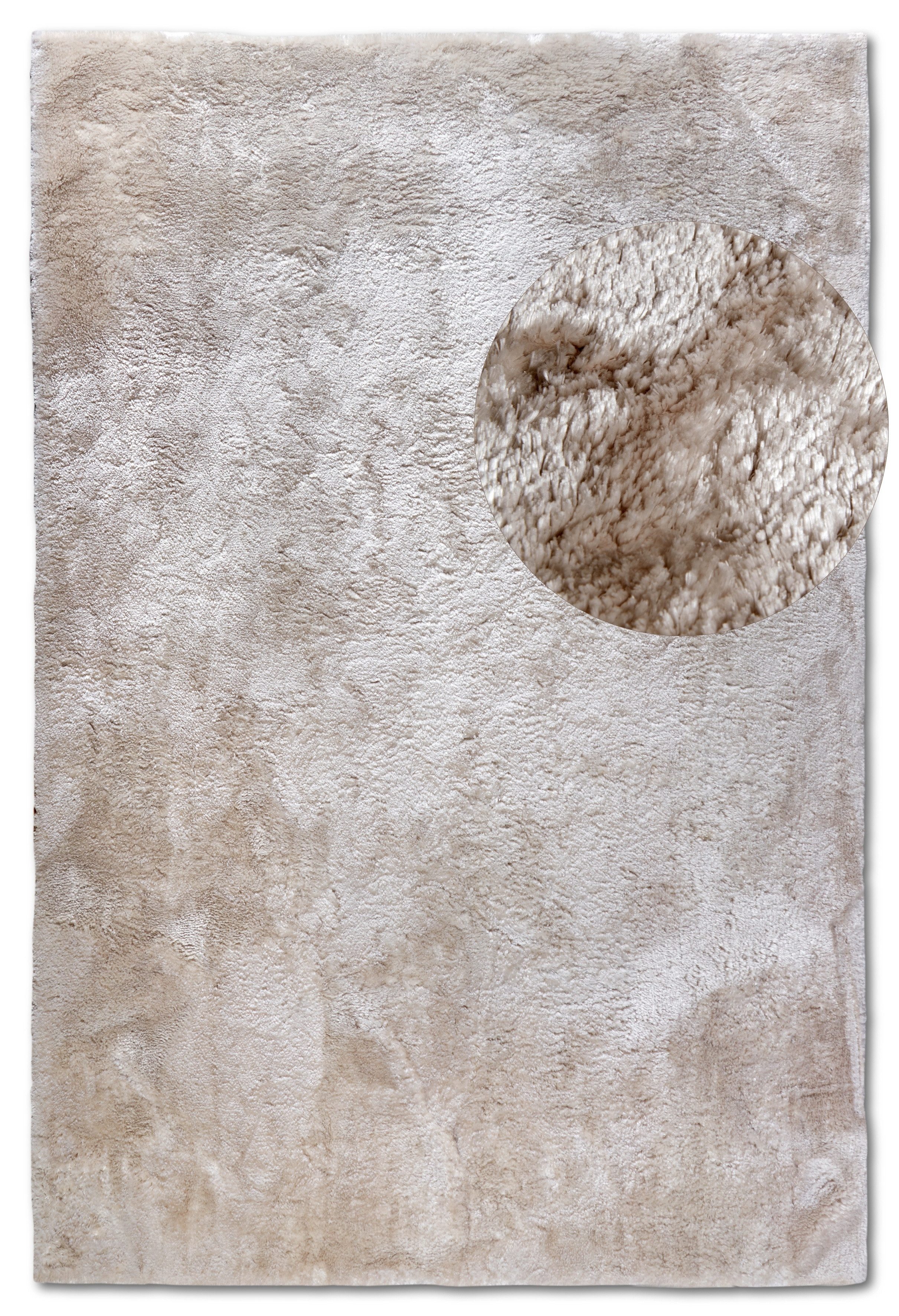 ELLE DECORATION Hochflor-Teppich Calida, rechteckig, Höhe: 28 mm, Langflor, günstig online kaufen