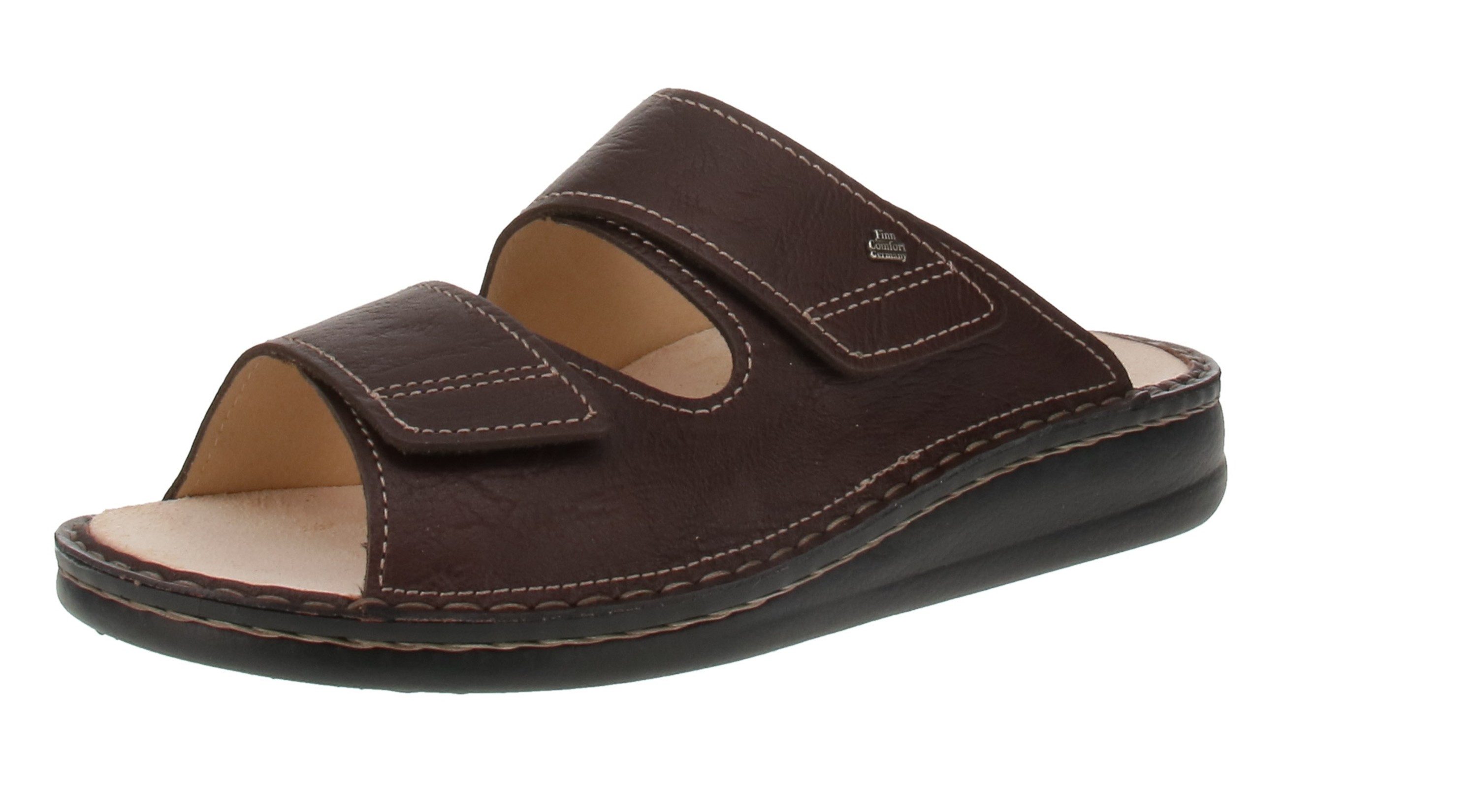 Finn Comfort 01505-368024 Riad - Herren Pantolette - Braun Sandale