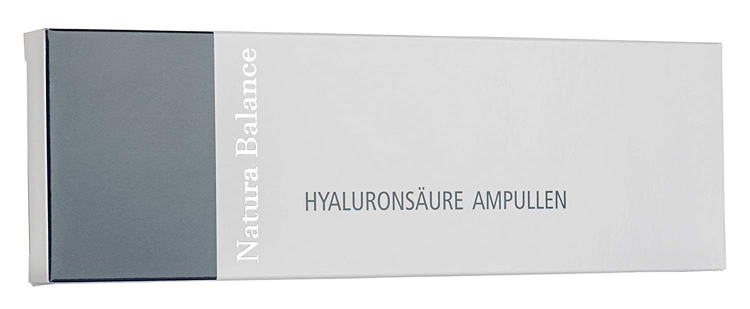 als 2ml, Wirkstoffampulle die Serum Natura 15 reife Hyaluronsäure Fältchen. Ampullen mit Stück Balance Haut für Zusatzpflege Gesichtspflege Hyaluron