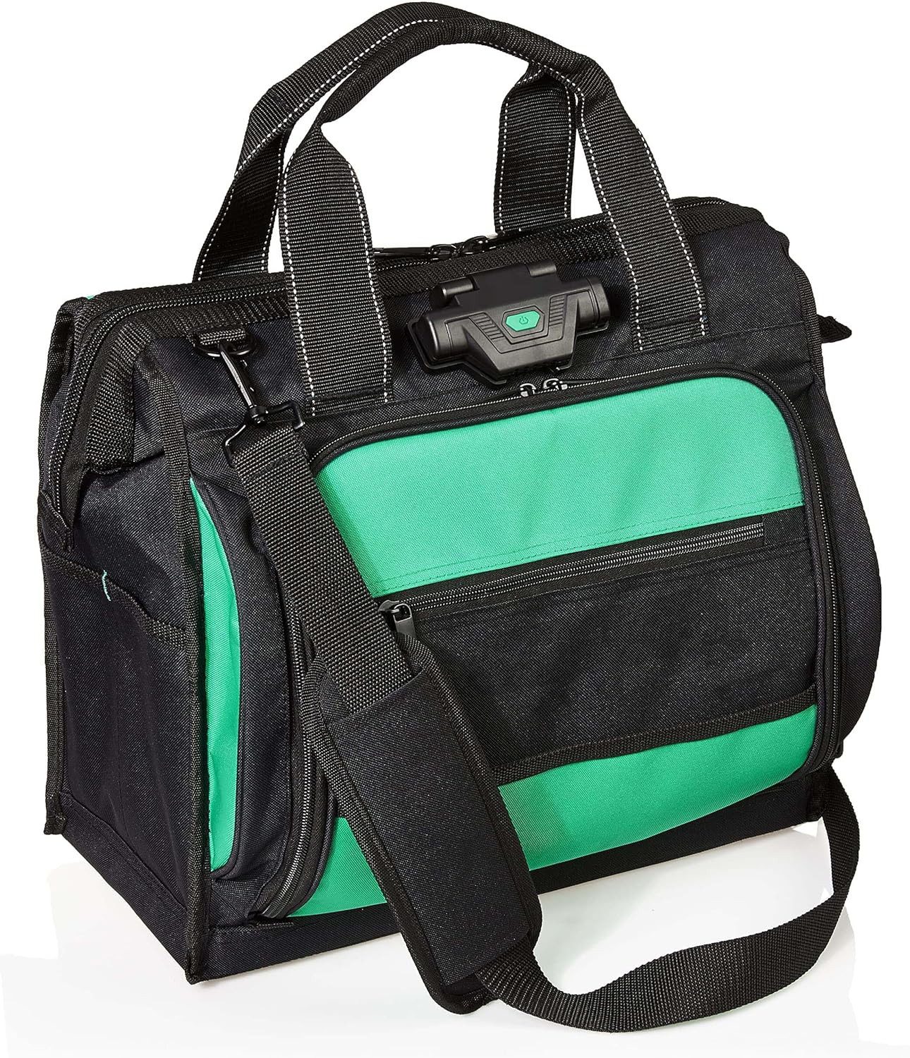 Mustbau Werkzeugtasche Beleuchtete Organizer-Werkzeugtasche, für Bohrer, Bits, Schraubendreher, Schlüsselsätze, Verlängerungskabel