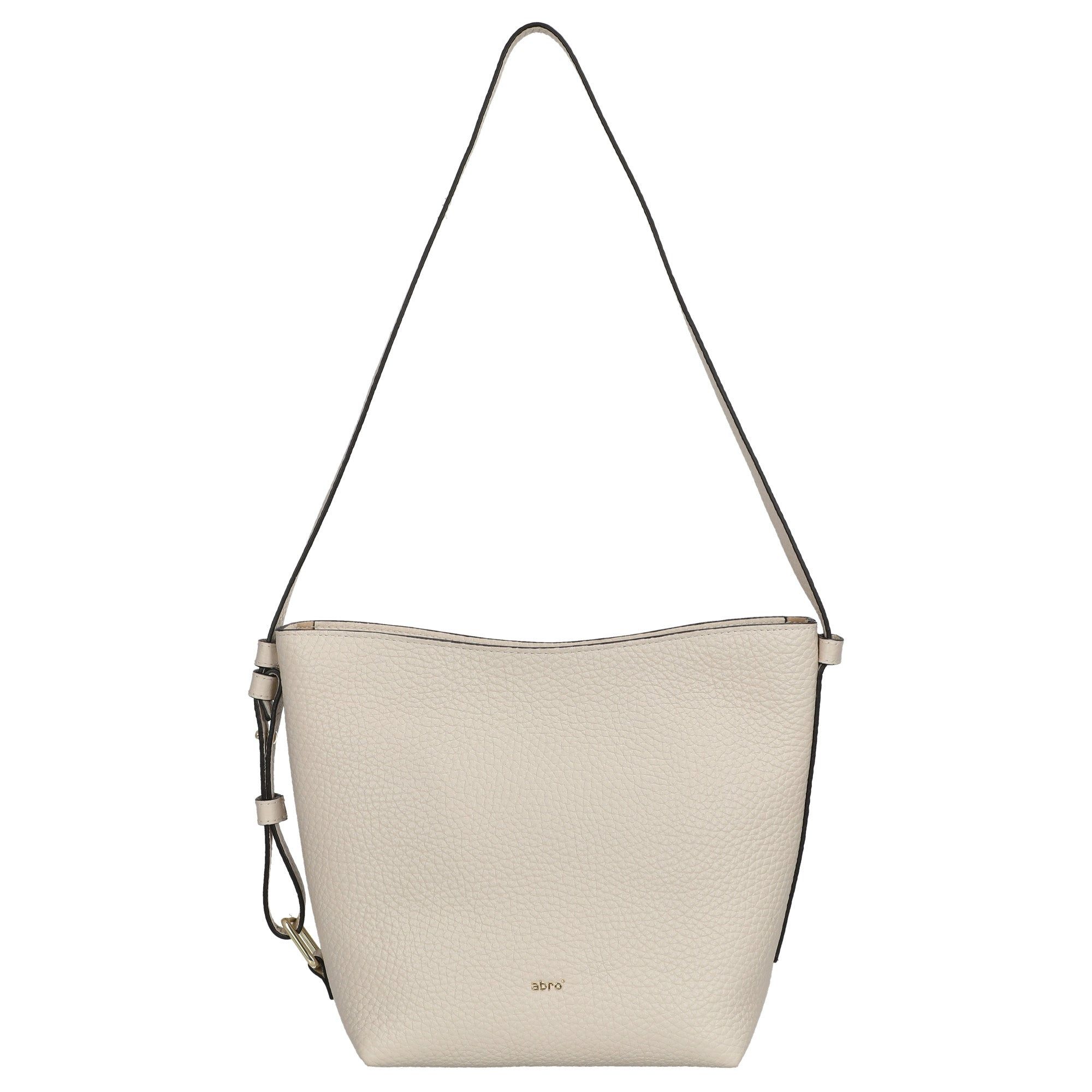 Abro Umhängetasche Cosmo - Schultertasche 24 cm (beige)