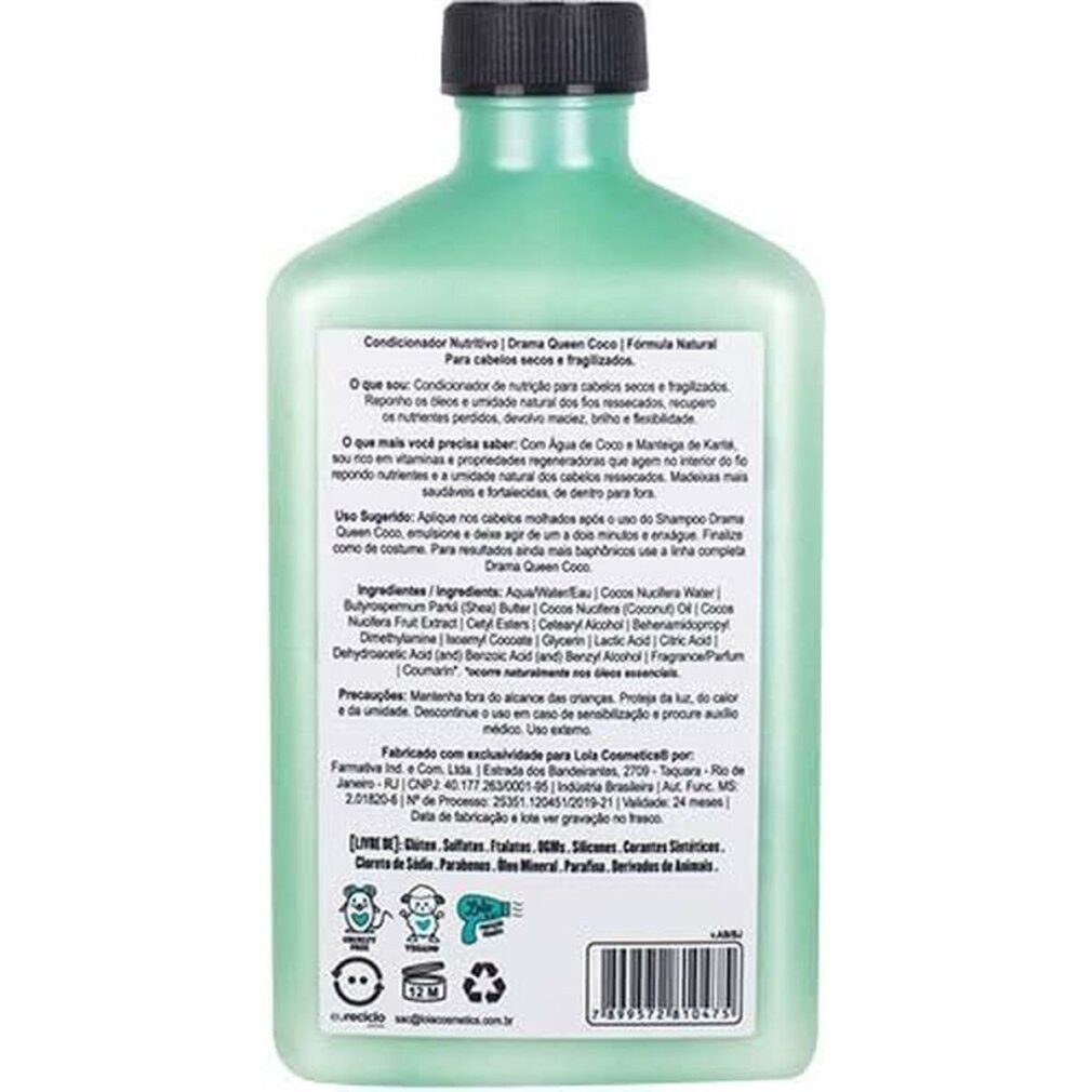 Lola Cosméticos Haarspülung Lola Drama Queen Coco Conditioner 250ml