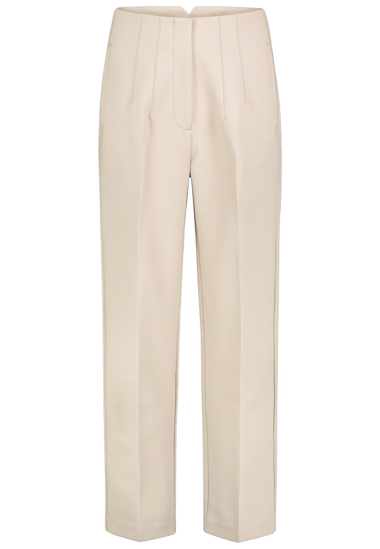 AUTHENTIC STYLE Stoffhose DOB Hose,WIDE LEG, high waist, Büge