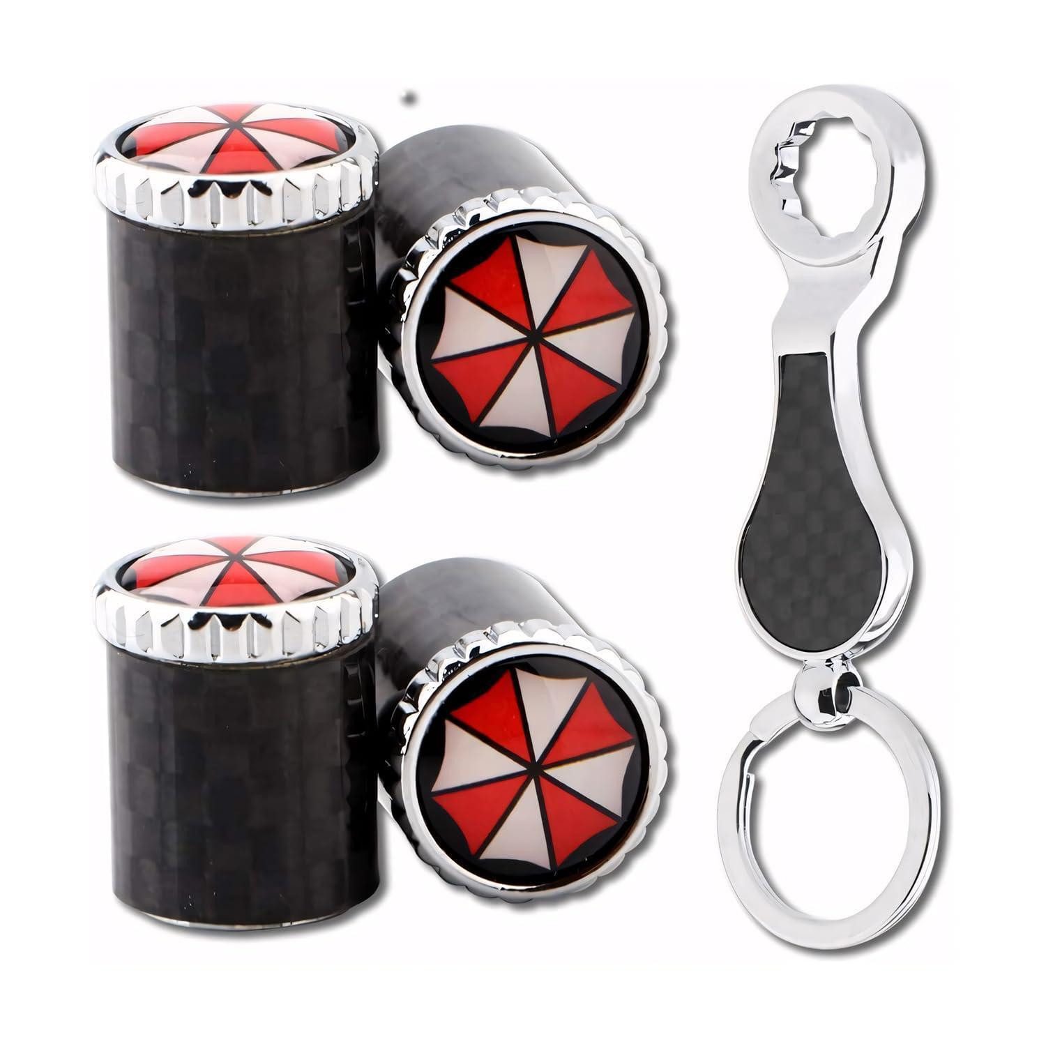 LuxusKollektion Ventilkappe Ventilkappen Antidiebstahl Staubschutz Auto Motorrad Regenschirm