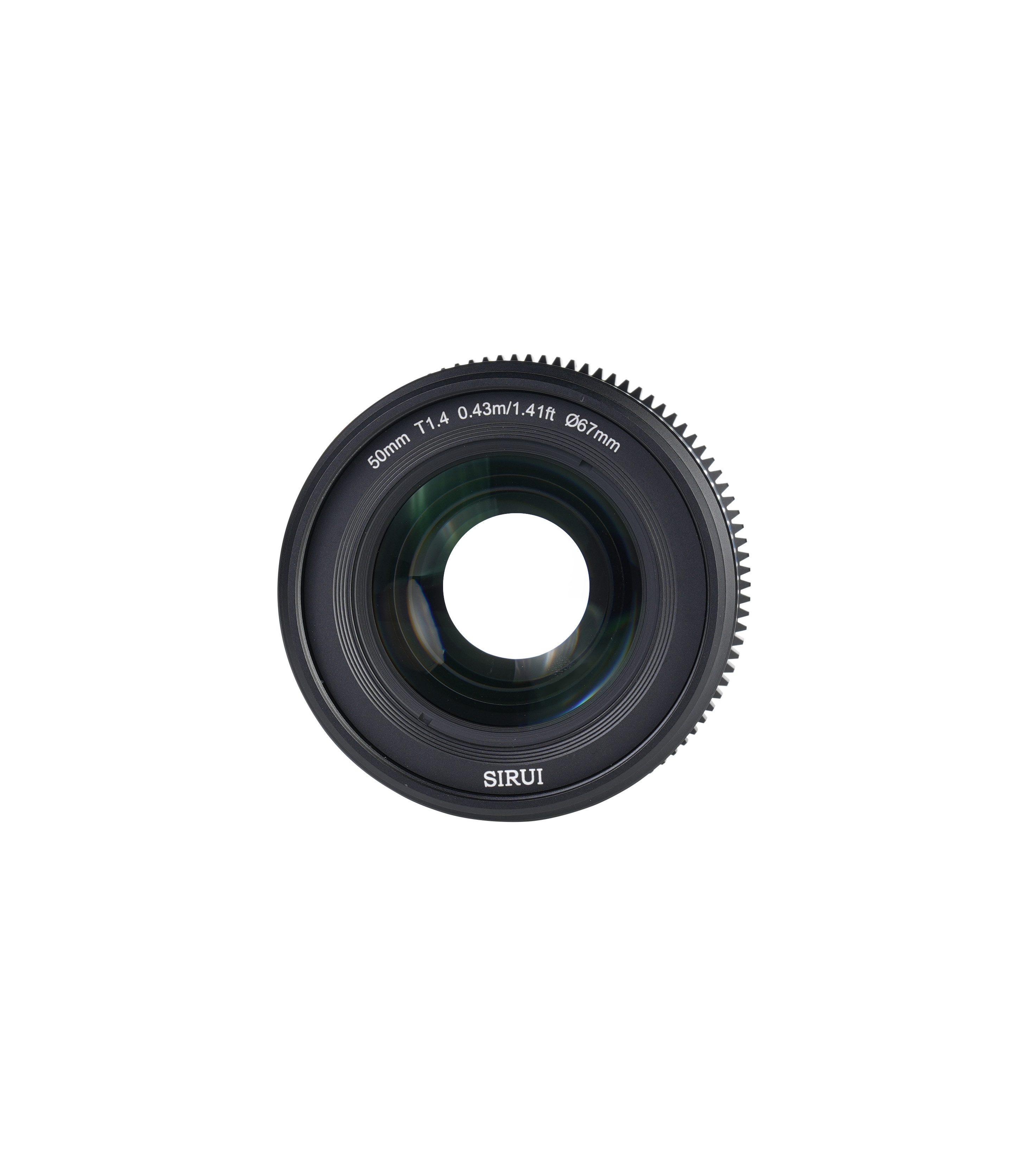 SIRUI Vision Prime 50mm Objektiv, (T1.4 Full-frame Cine Lens)