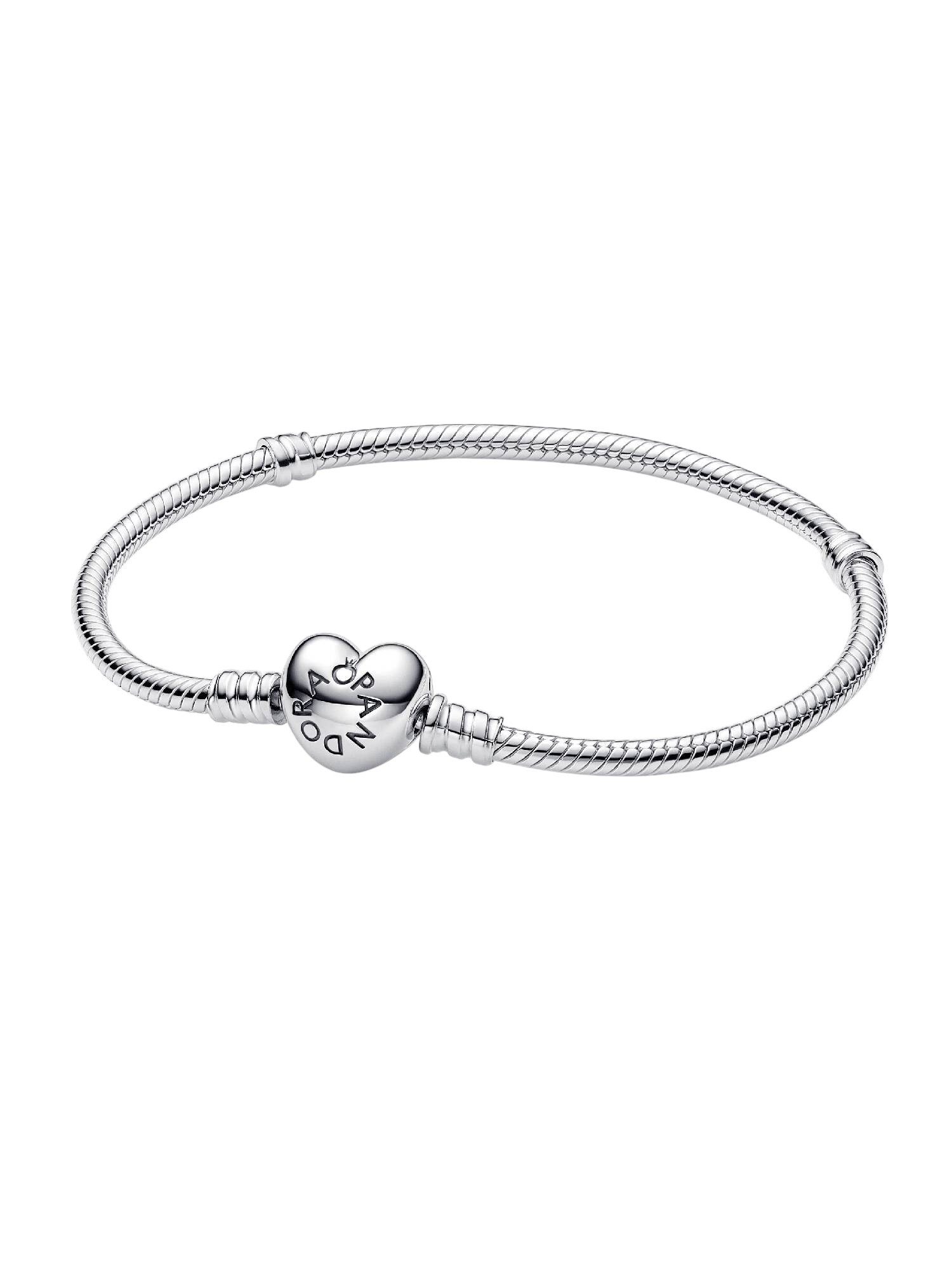 Pandora Armband Armband Damen Moments Herz Verschluss Silber 594594C00-21 cm