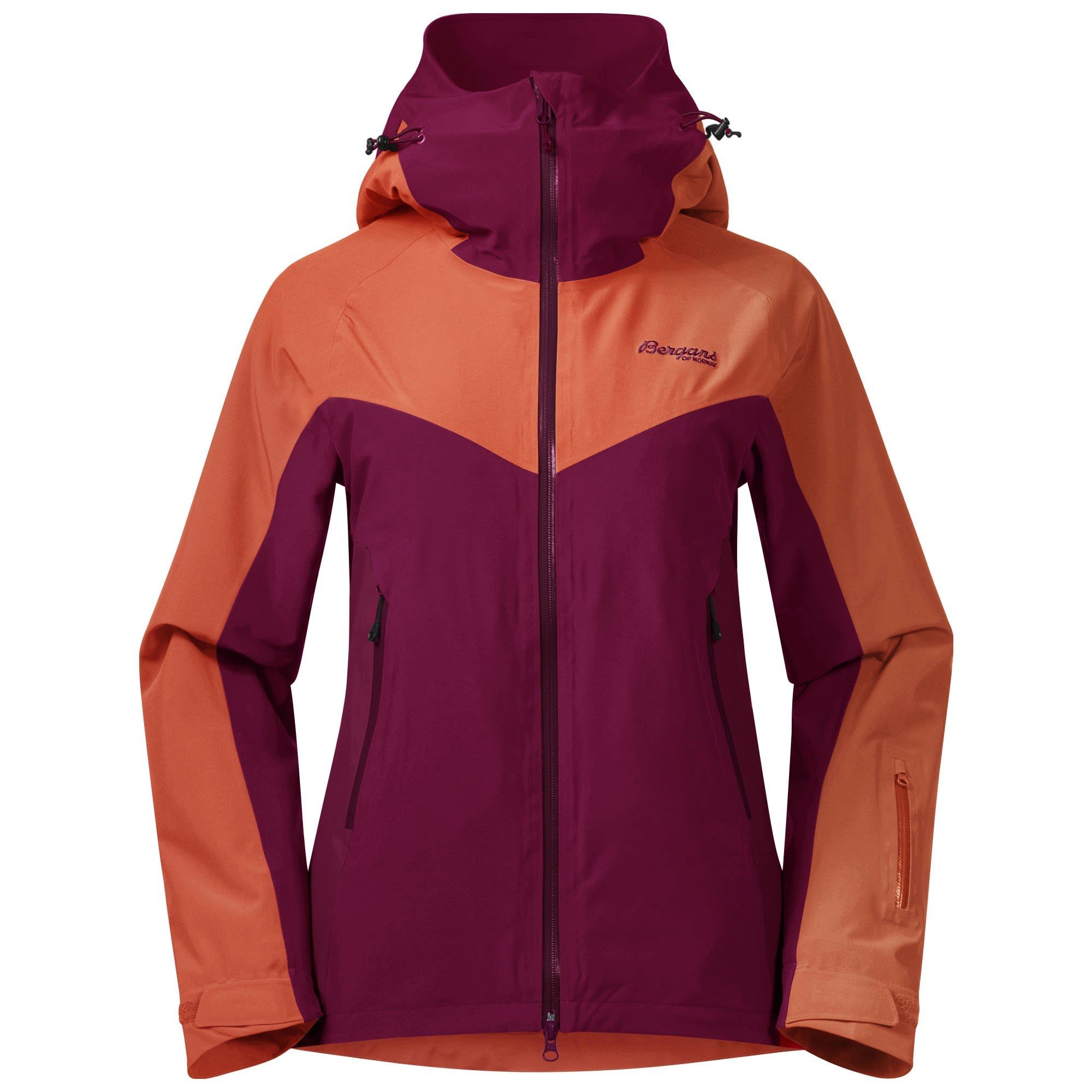 Bergans Winterjacke Bergans Oppdal Insulated W Jacket Damen Ski- & Bright Magma - Beet Red